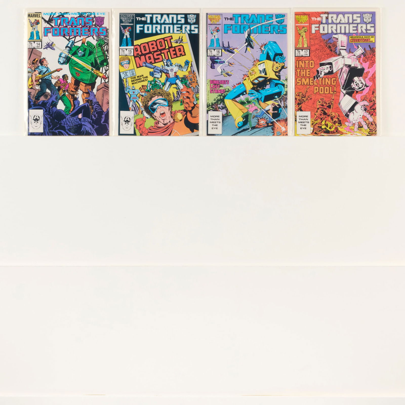 16 Marvel Comics Transformers #2-#17 Group - 2