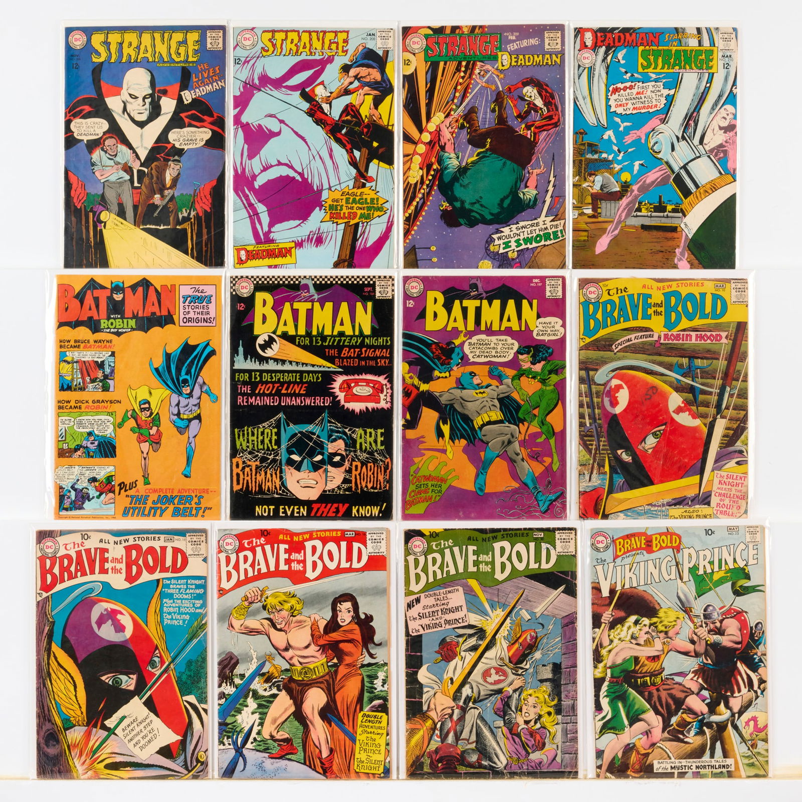 22 DC Comics Early Silver Age Mixed Title Group (1 of 2)