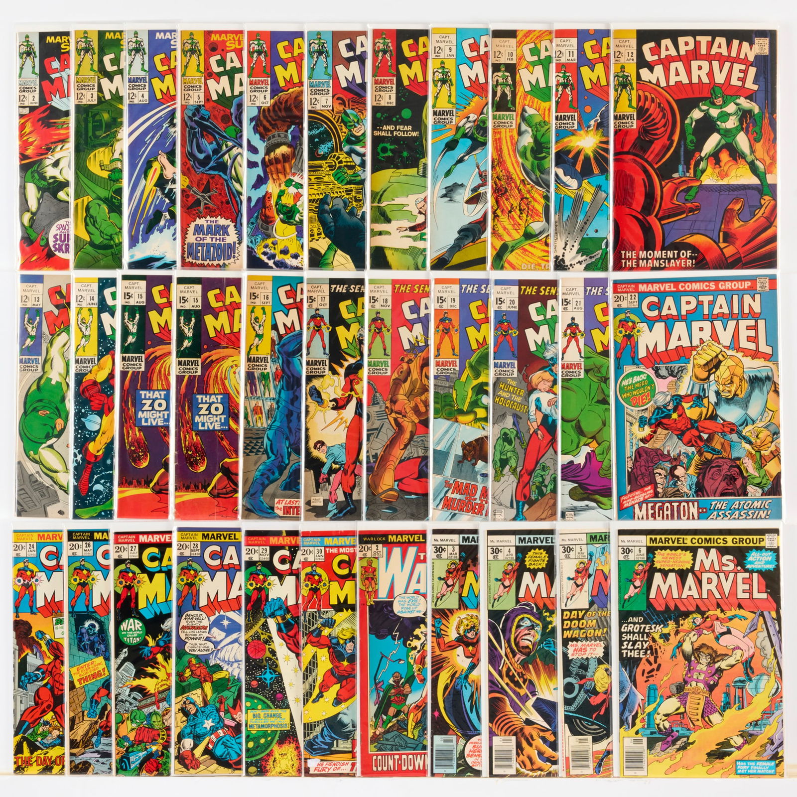 33 Marvel Comics Captain Marvel Related Group (1 of 1)