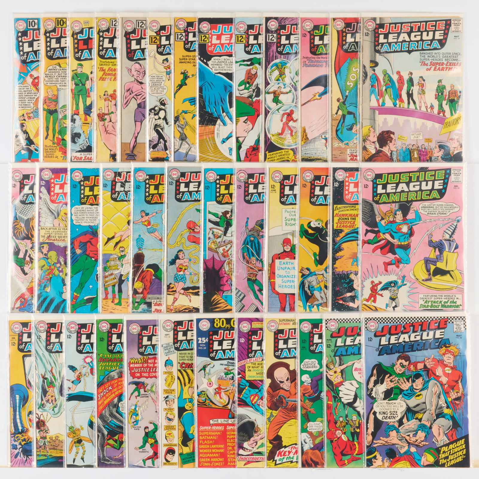 37 DC Comics Justice League of America #6-#44 Group (1 of 1)