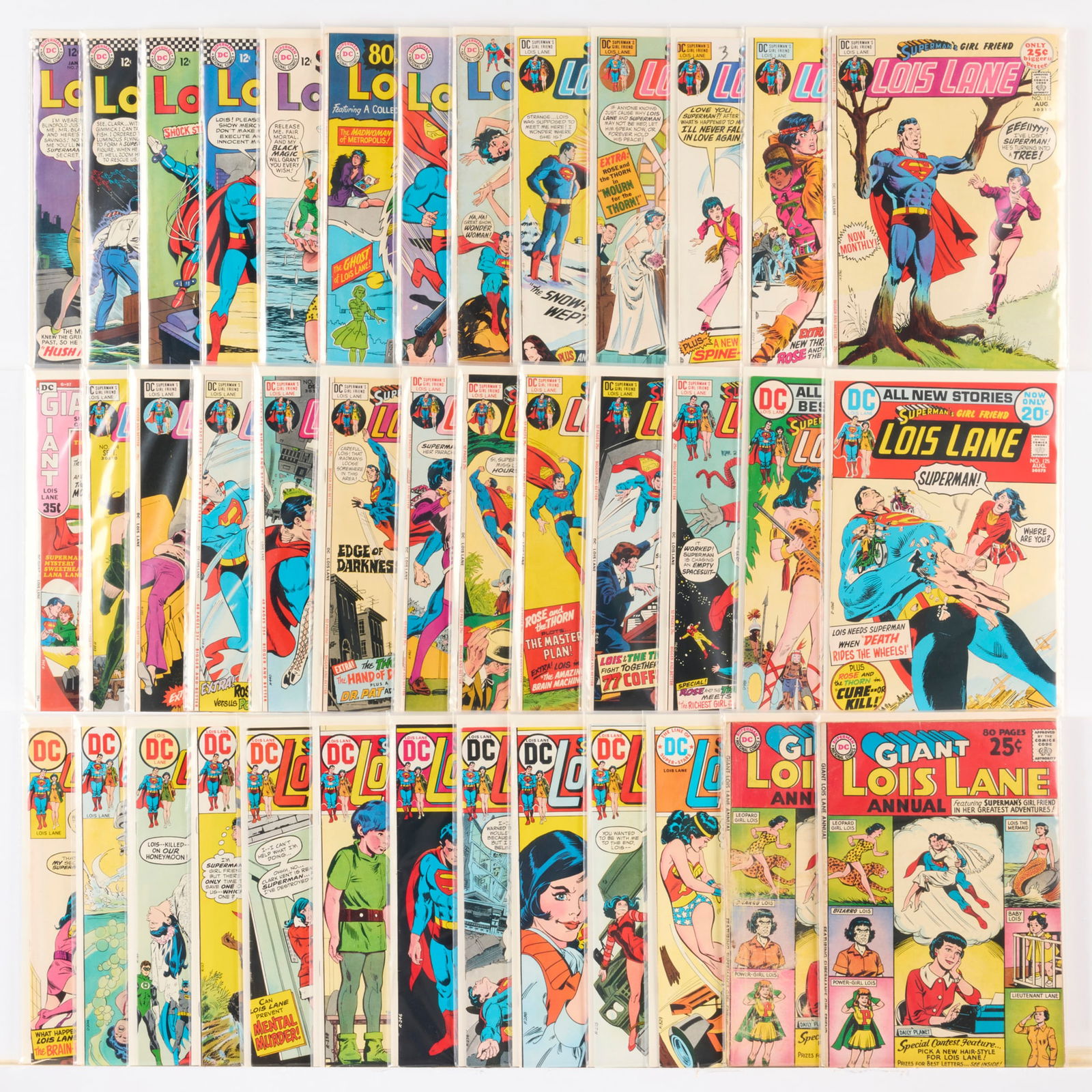 39 DC Comics Superman's Girlfriend Lois Lane #71-#136 Group (1 of 1)