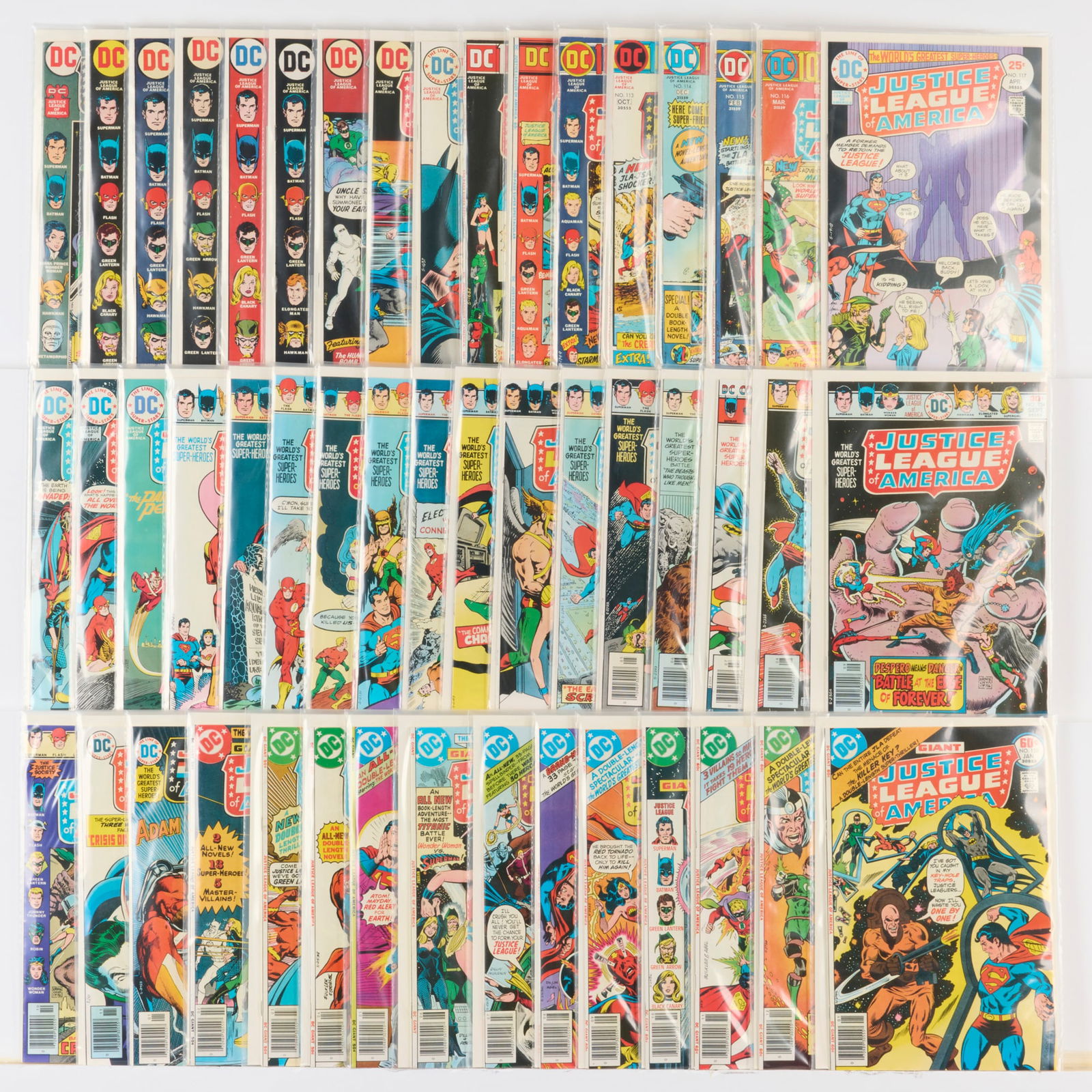 50 DC Comics Justice League of America #101-#150 Group (1 of 1)
