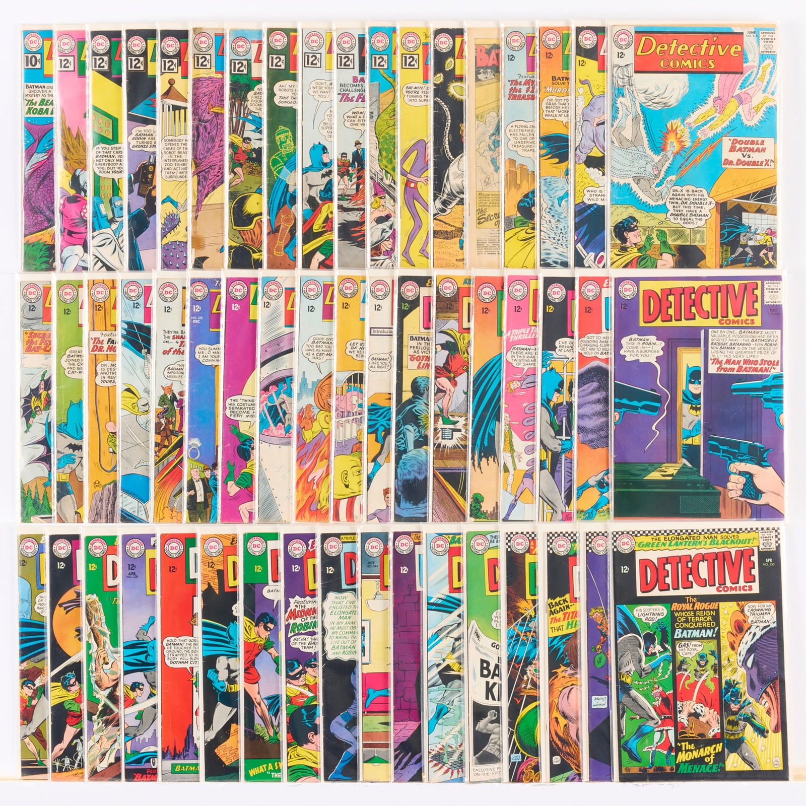 53 DC Comics Detective Comics #297-#351 Group (1 of 1)