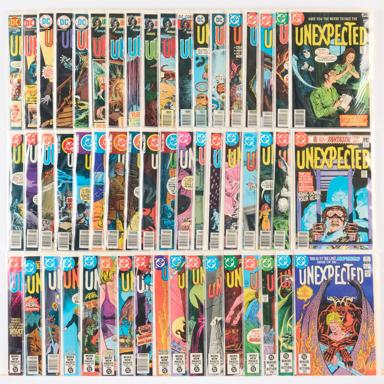 53 DC Comics Unexpected #161-#222 Group (1 of 1)