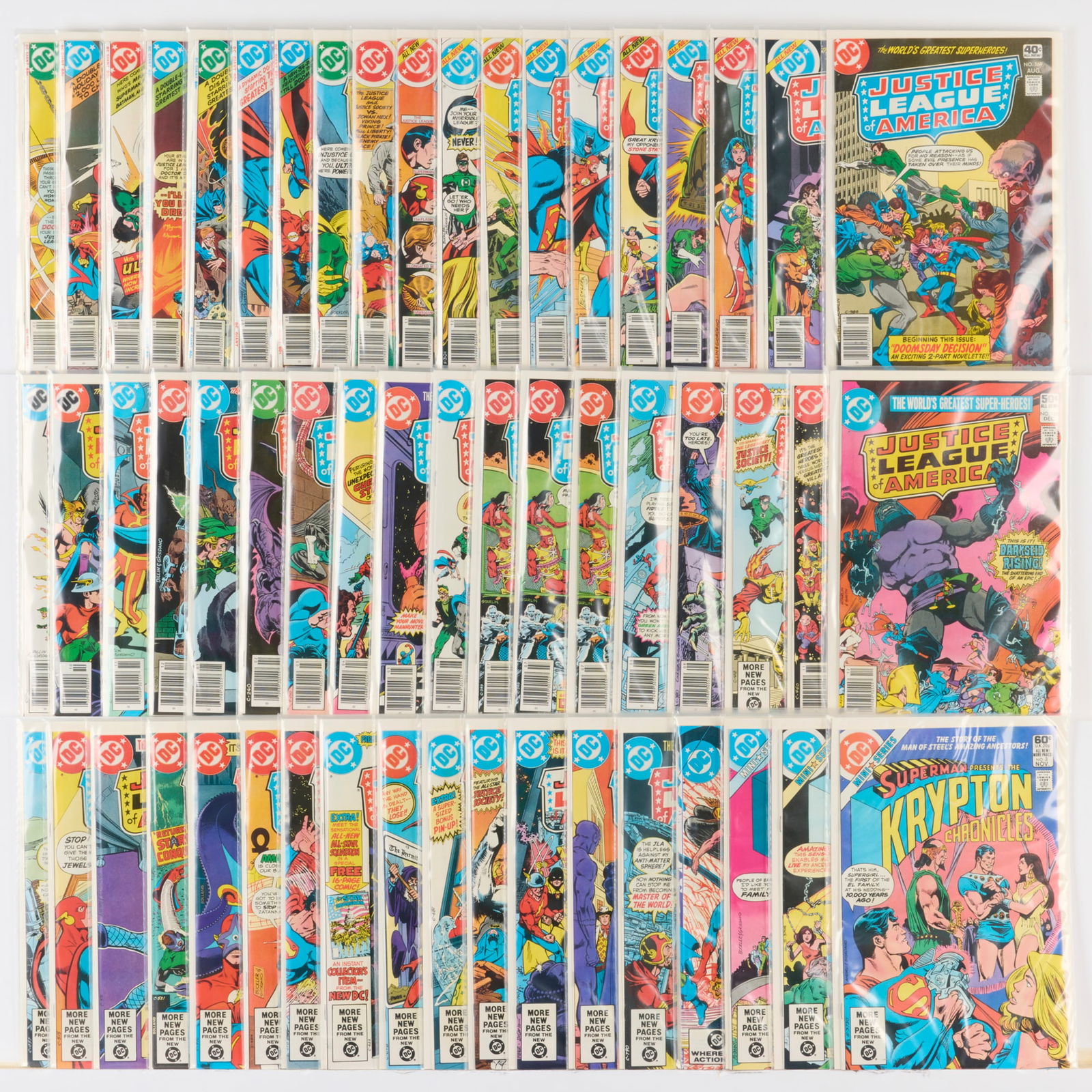 55 DC Comics Justice League of America #151-#200 Group (1 of 1)