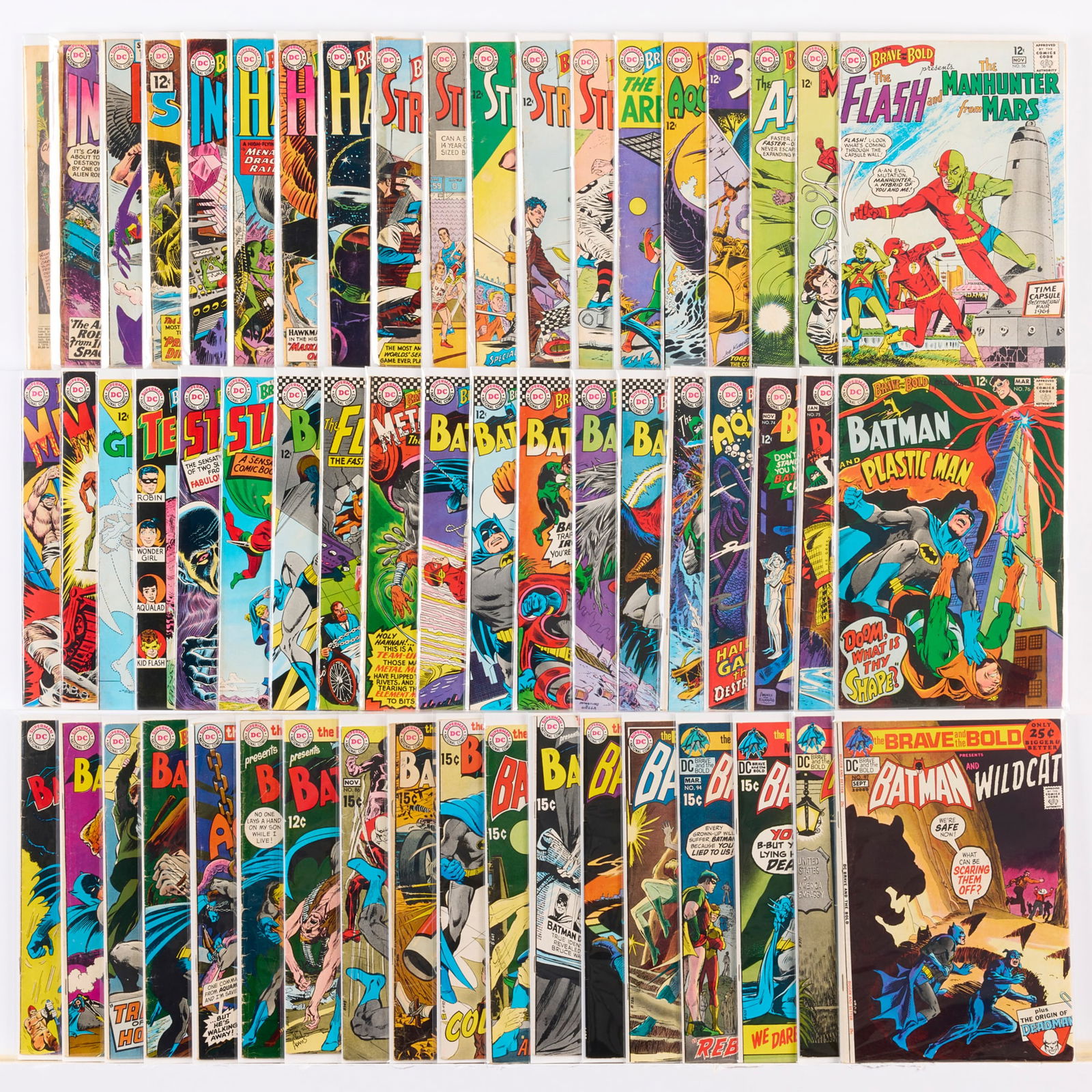 56 DC Comics Brave and the Bold #32-#97 Group (1 of 1)