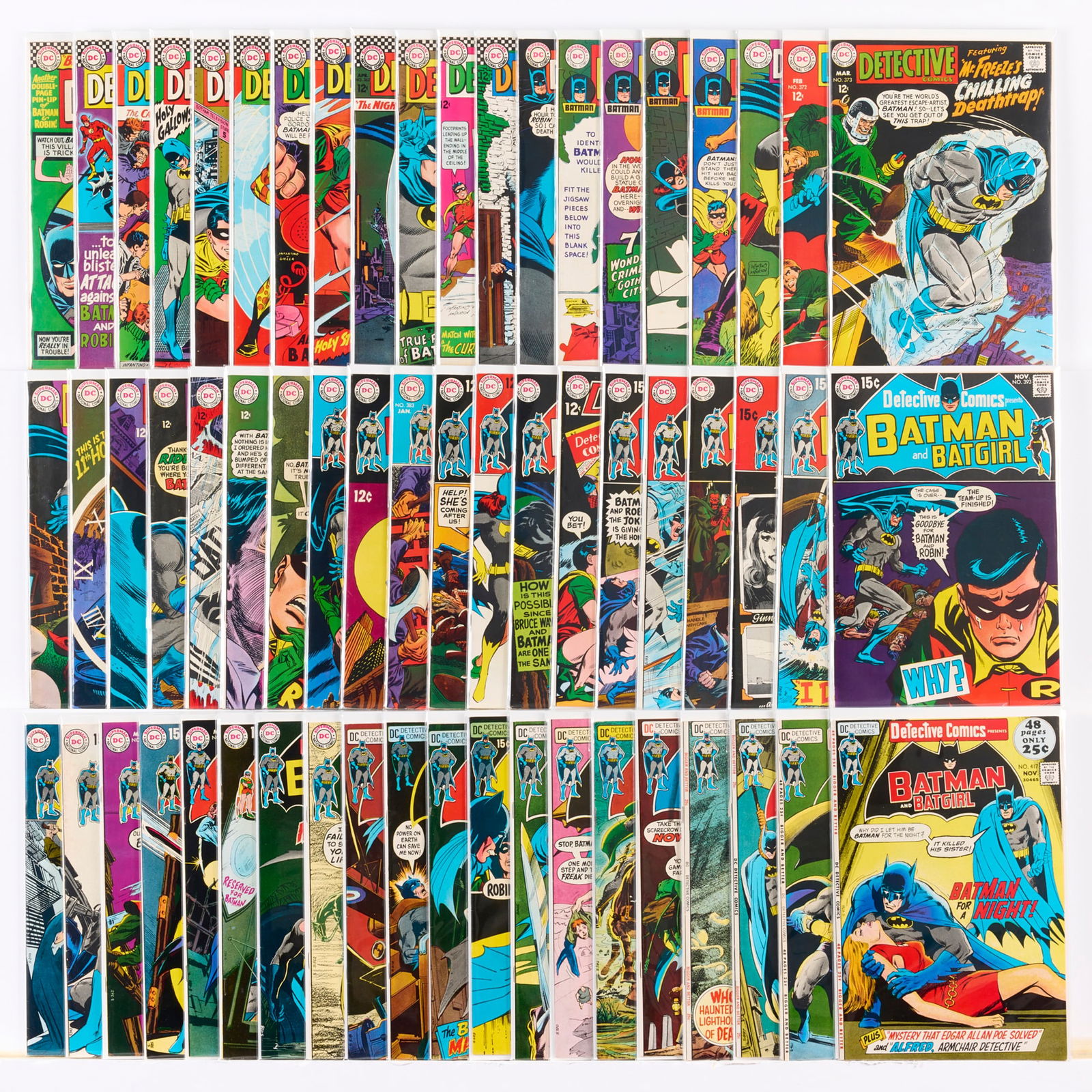 60 DC Comics Detective Comics #352-#417 Group (1 of 1)