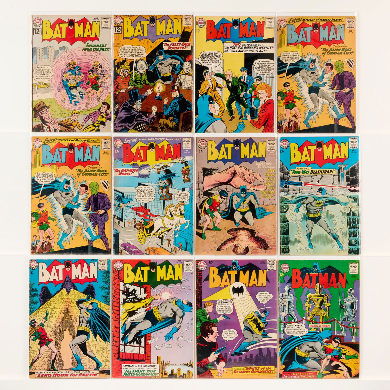 24 DC Comics Batman #149-#229 Group (1 of 2)