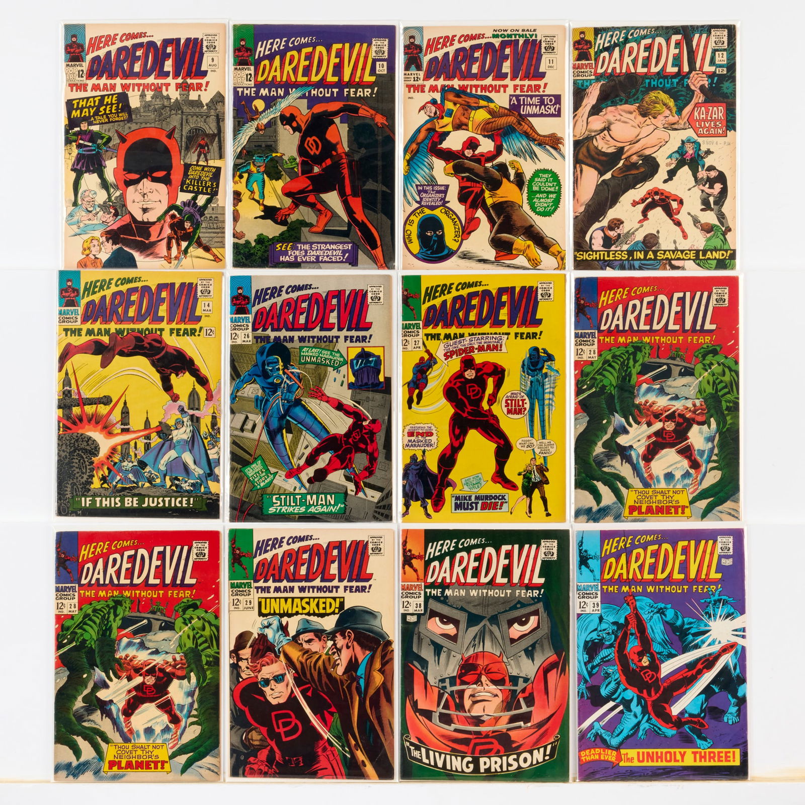 24 Marvel Comics Silver and Bronze Age Mixed Title Group (1 of 2)