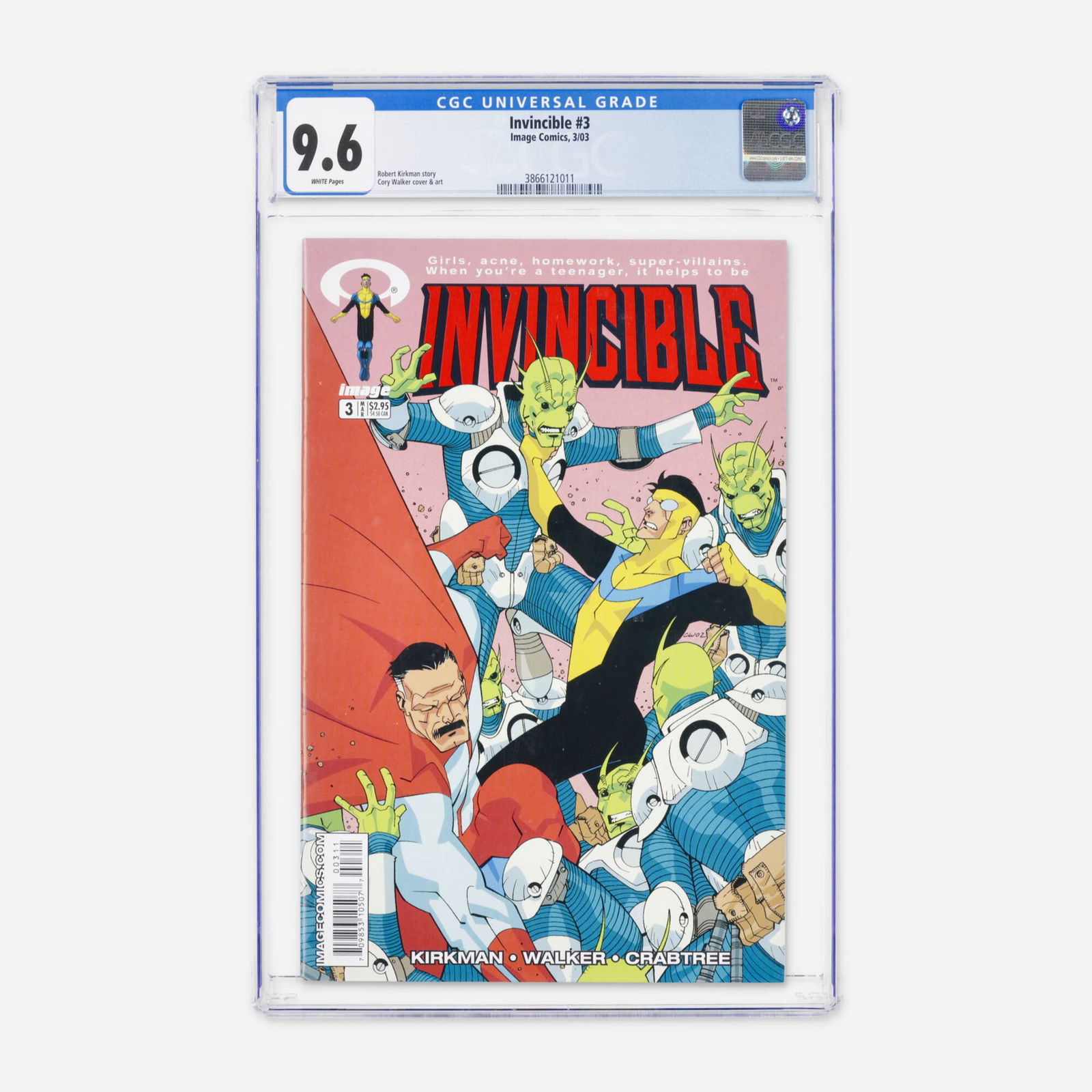 Image Comics Invincible #3 CGC 9.6