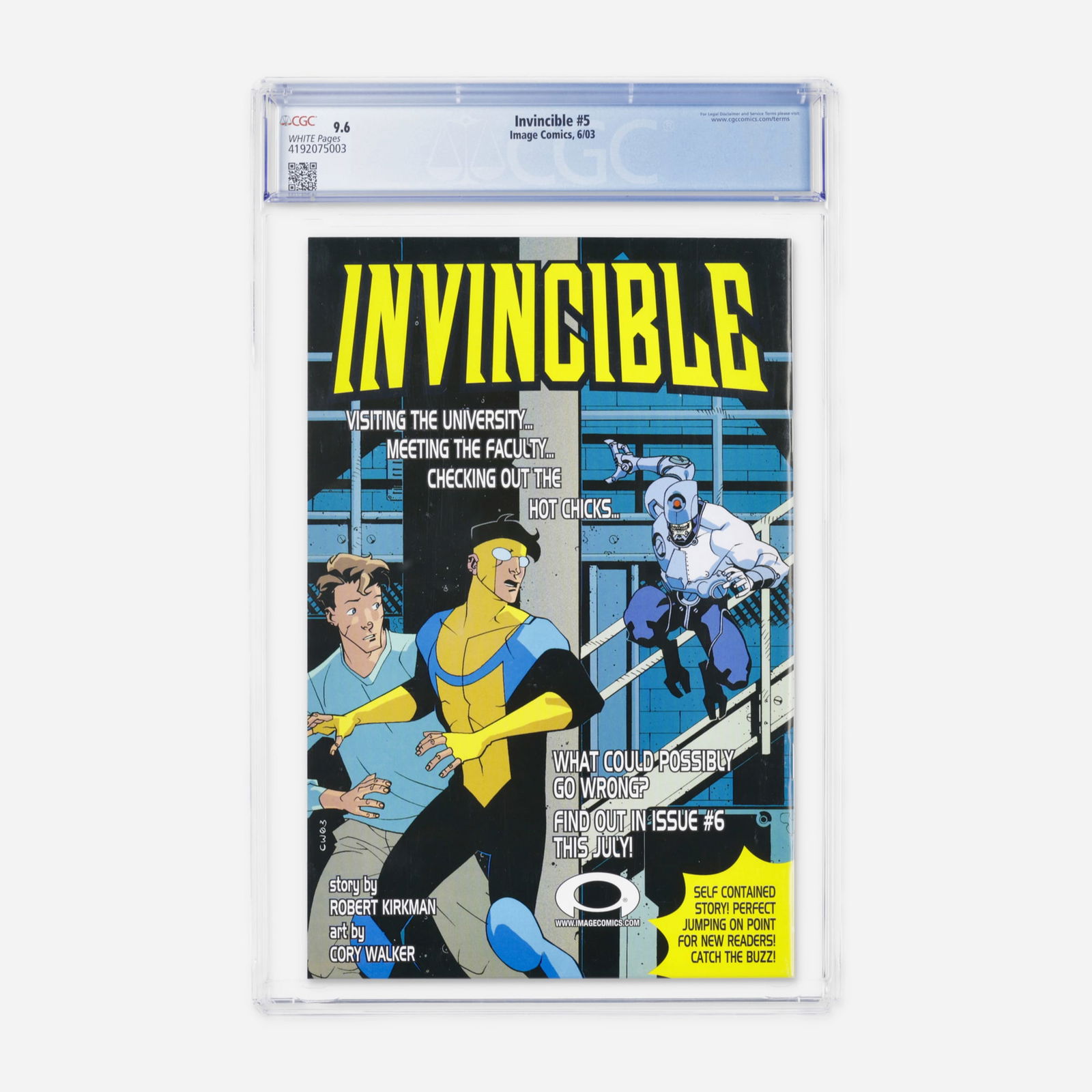 Image Comics Invincible #5 CGC 9.6 - 2