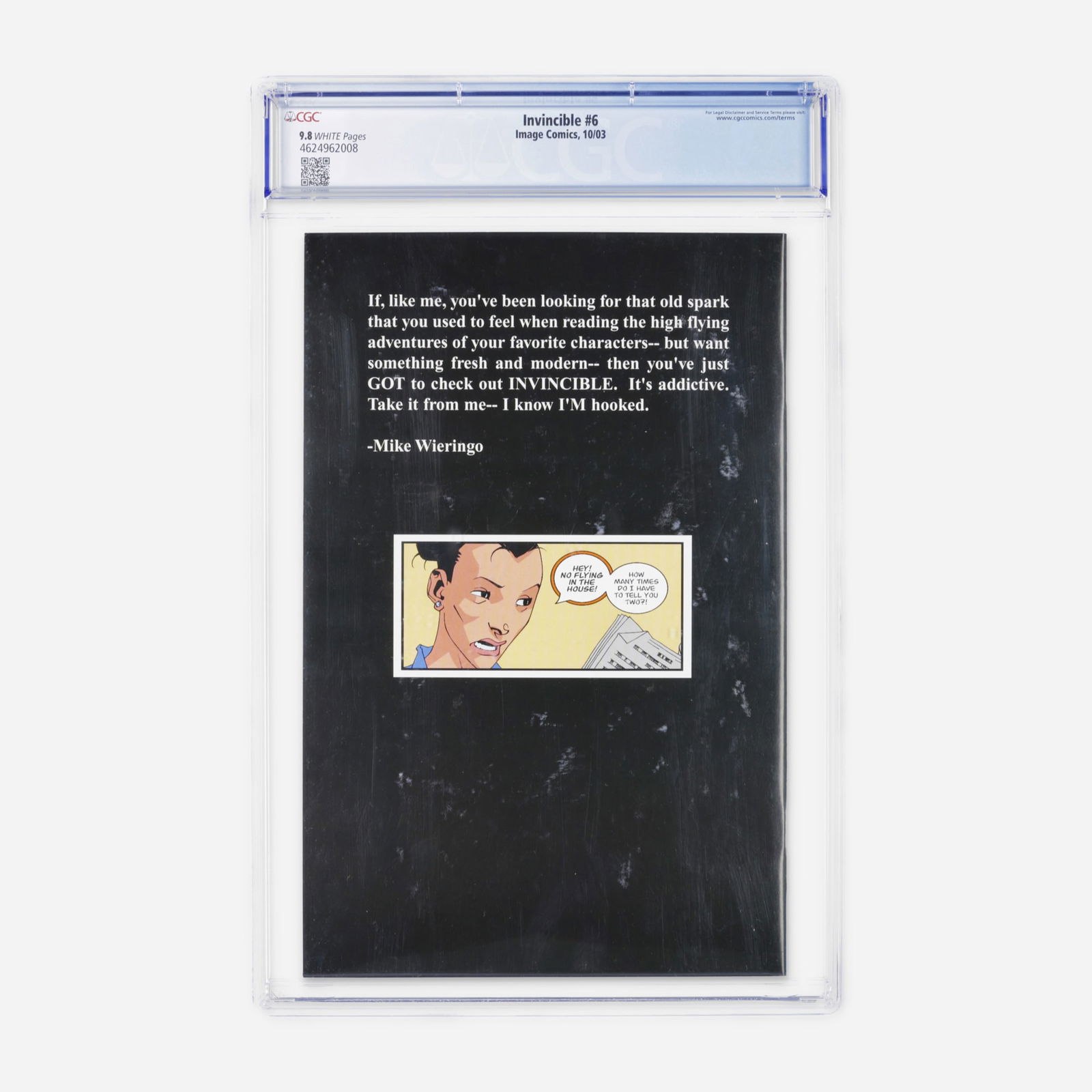 Image Comics Invincible #6 CGC 9.8 - 2