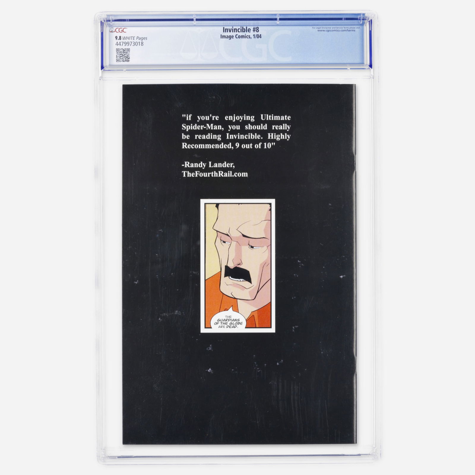 Image Comics Invincible #8 CGC 9.8 - 2