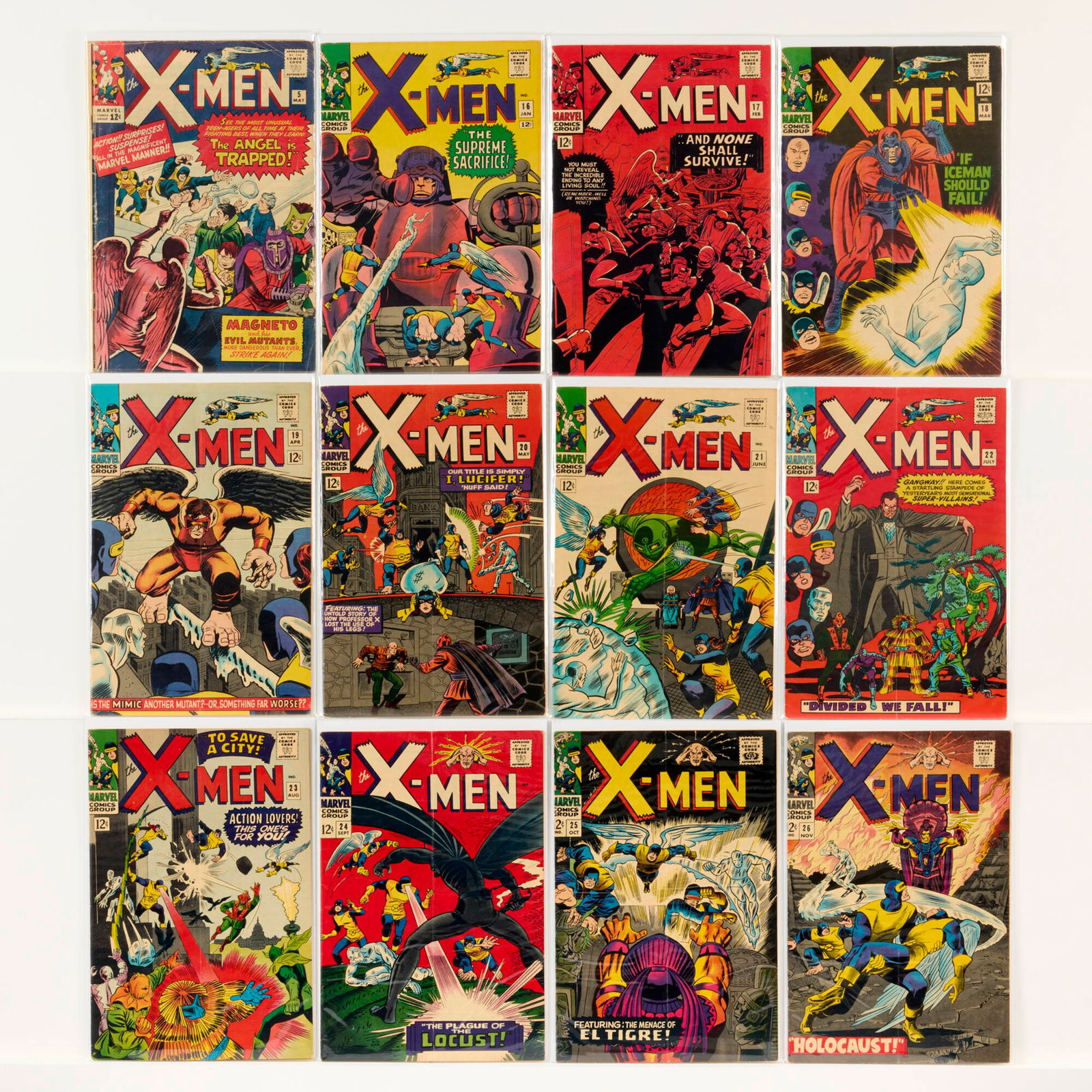 22 Marvel Comics X-Men #5-#66 Group (1 of 2)