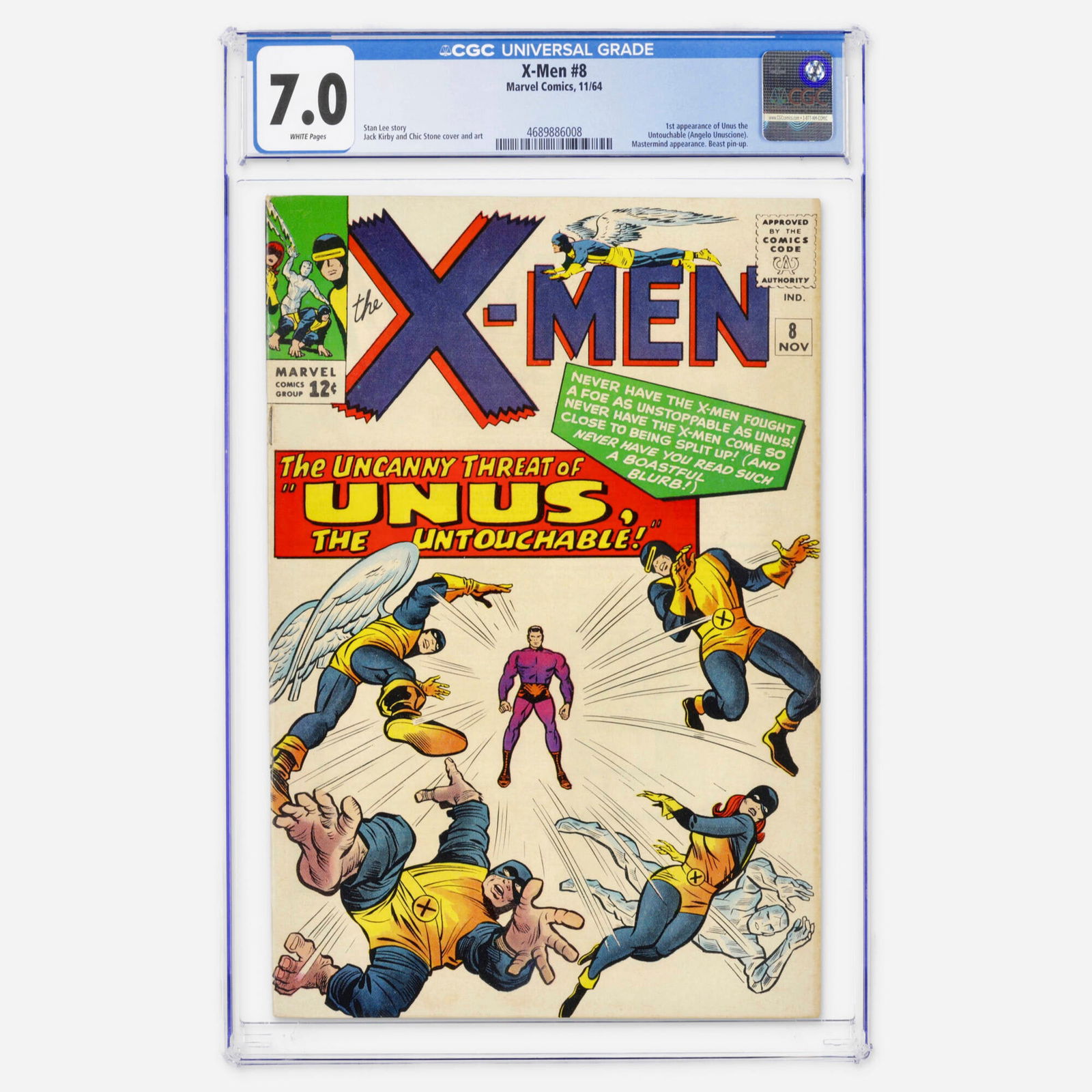 Marvel Comics X-Men #8 CGC 7.0 (1 of 2)