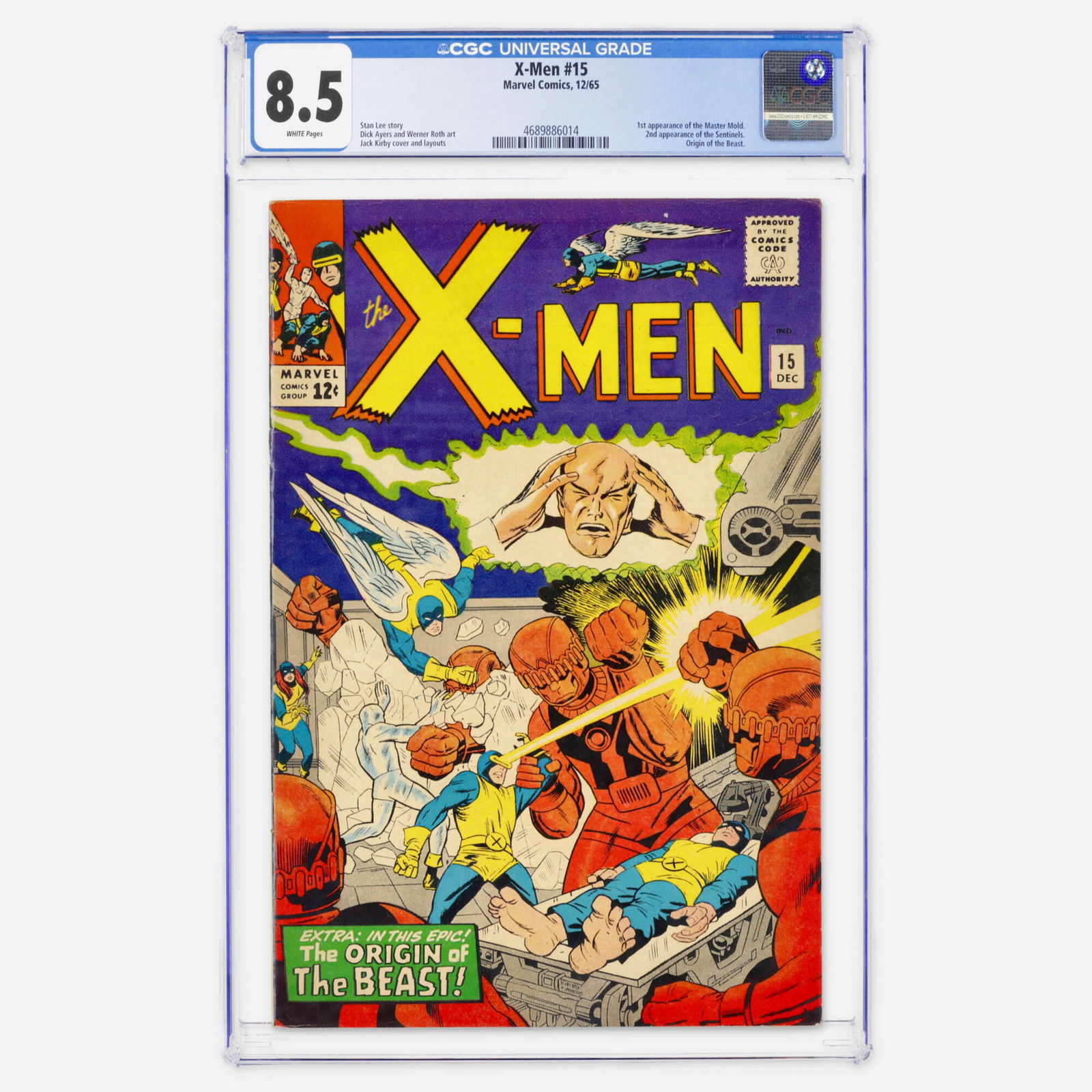 Marvel Comics X-Men #15 CGC 8.5 (1 of 2)