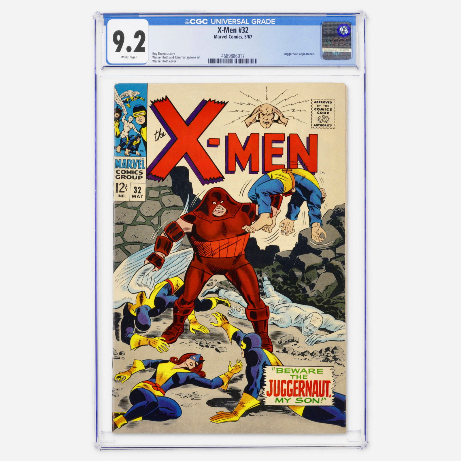 Marvel Comics X-Men #32 CGC 9.2 (1 of 2)
