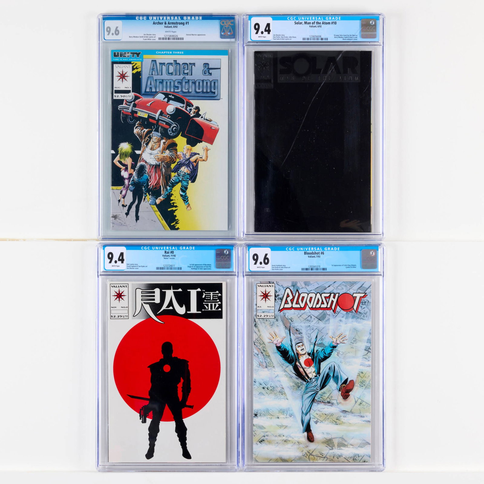 4 Valiant Mixed Title CGC Group (1 of 3)
