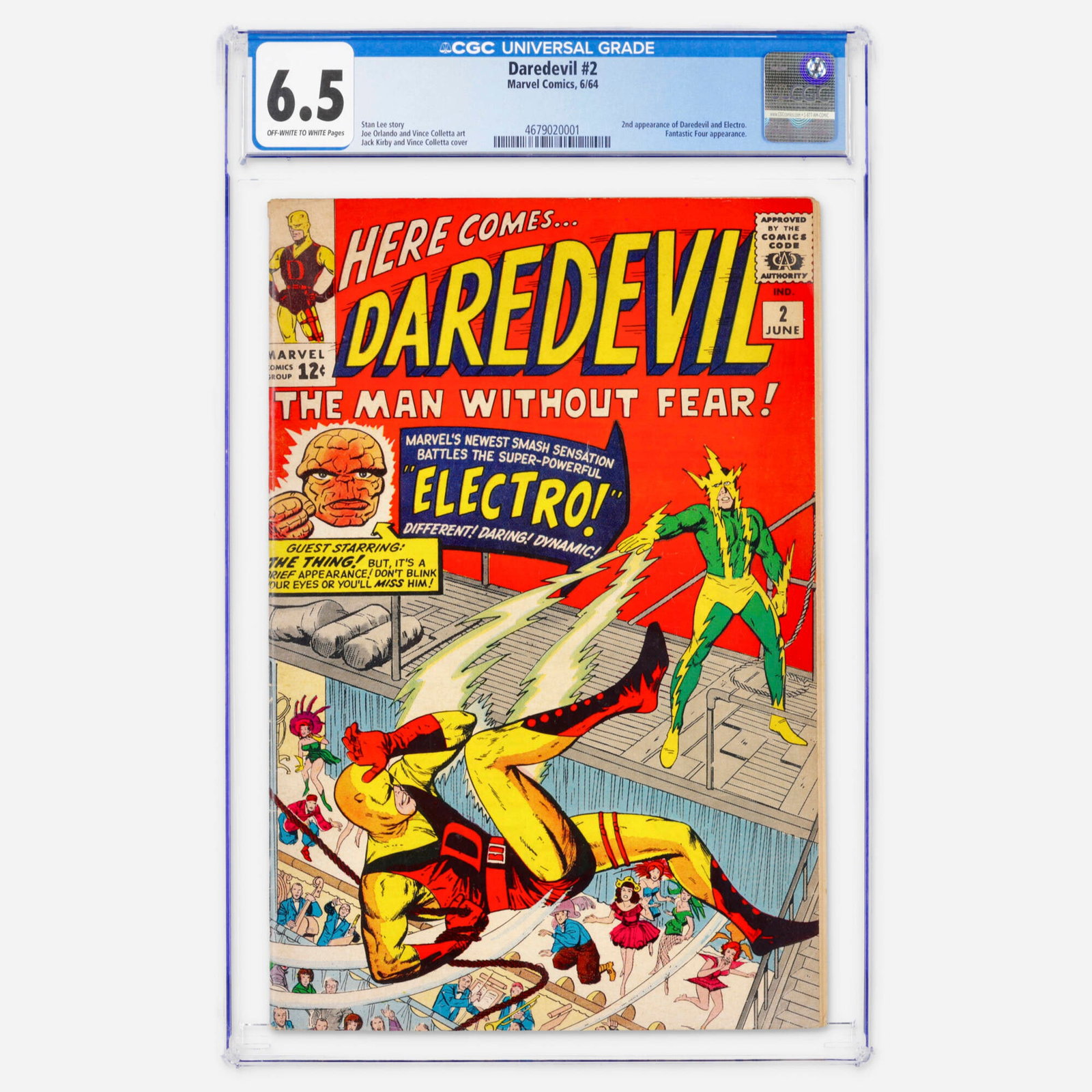 Marvel Comics Daredevil #2 CGC 6.5 (1 of 2)