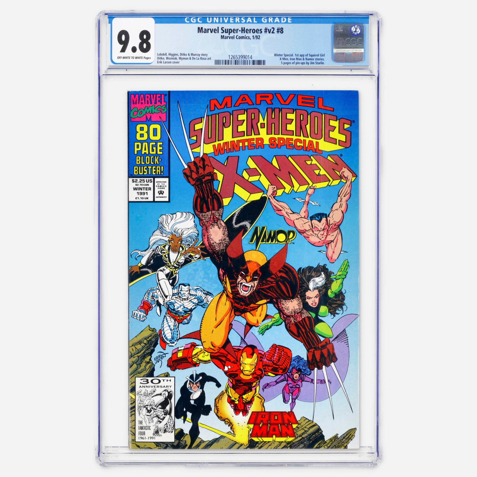 Marvel Comics Marvel Super-Heroes #v2 #8 CGC 9.8 (1 of 2)