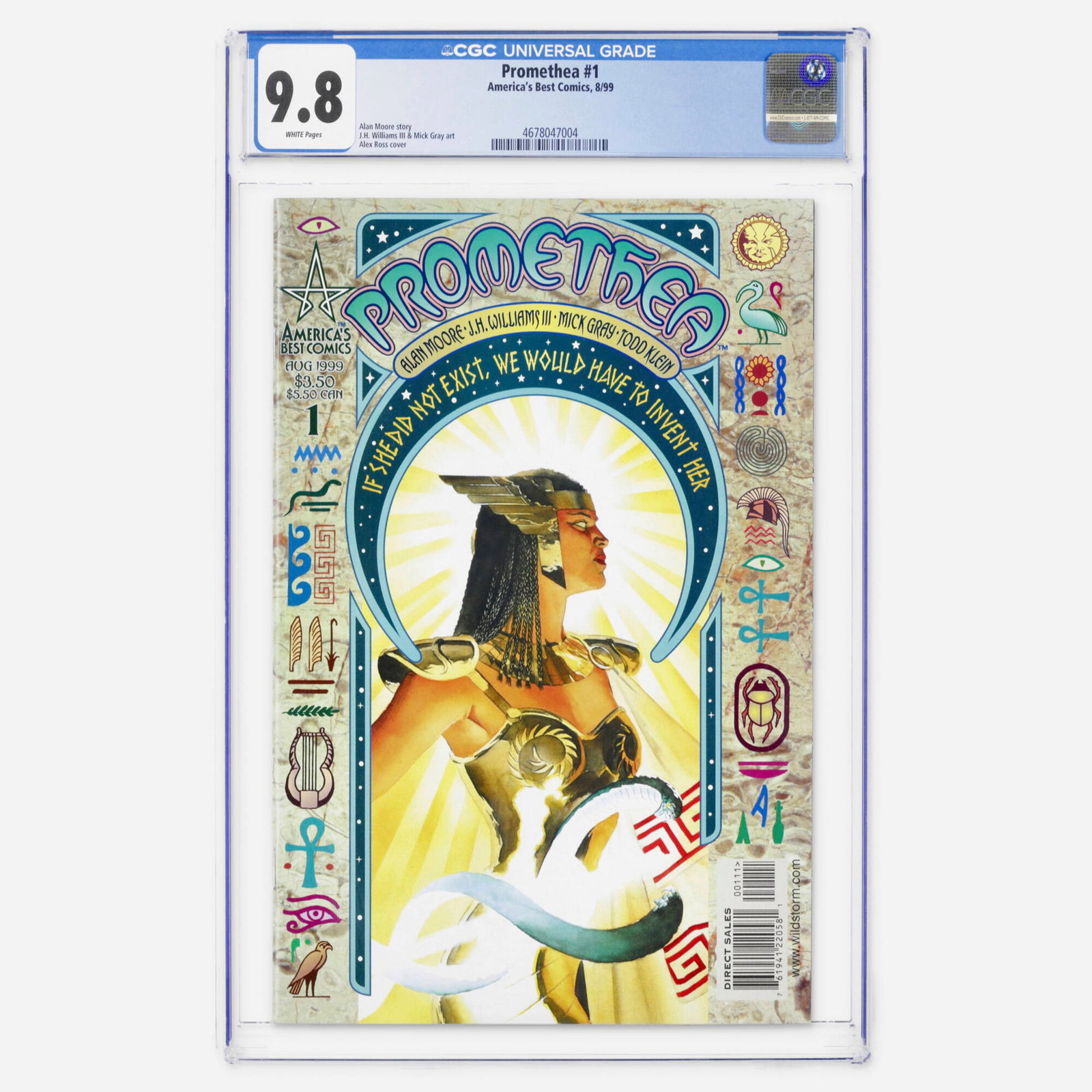 America's Best Comics Promethea #1 CGC 9.8 (1 of 2)