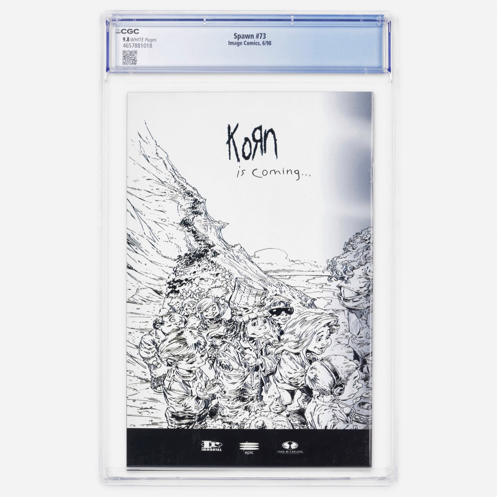 Image Comics Spawn #73 CGC 9.8 - 2