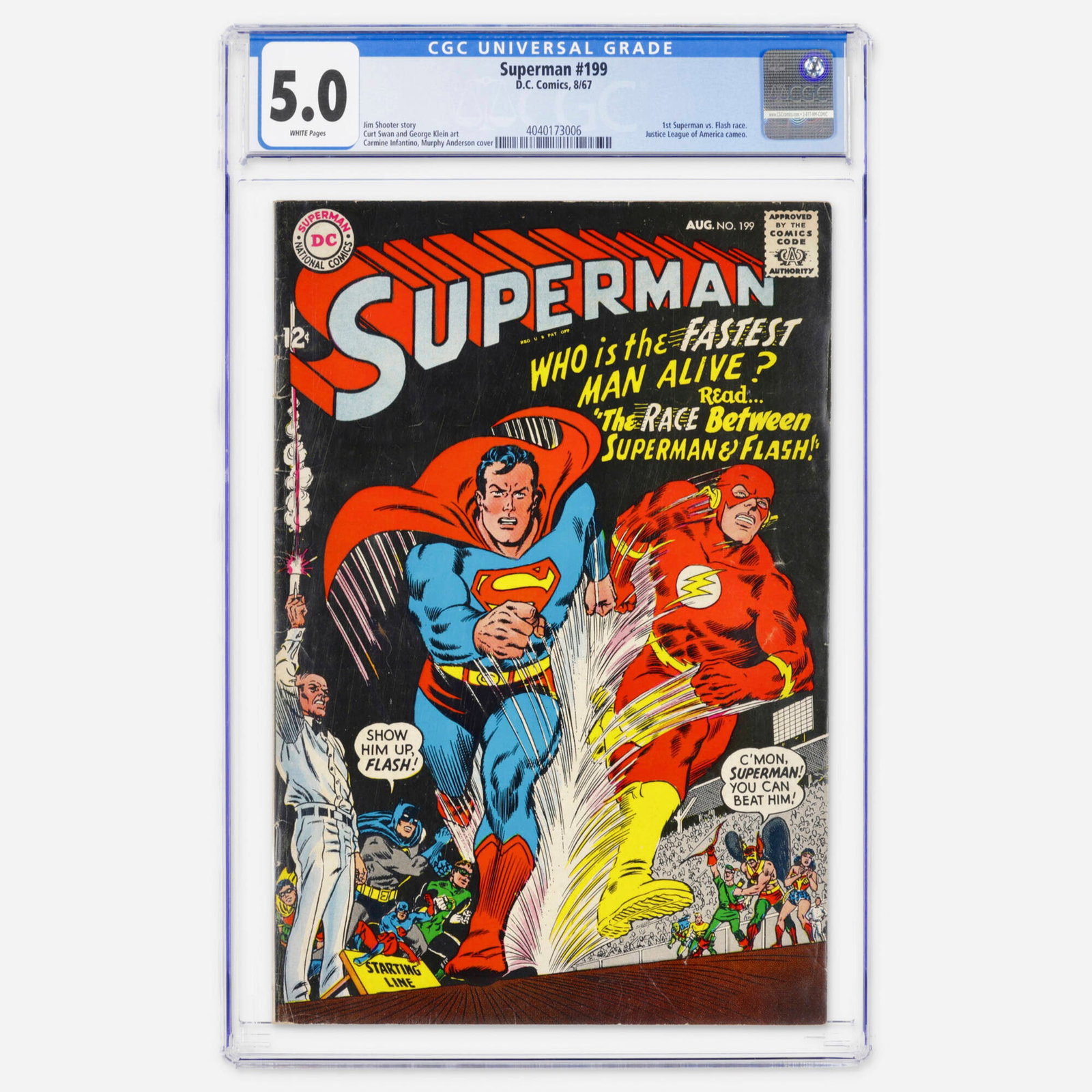 DC Comics Superman #199 CGC 5.0 (1 of 2)