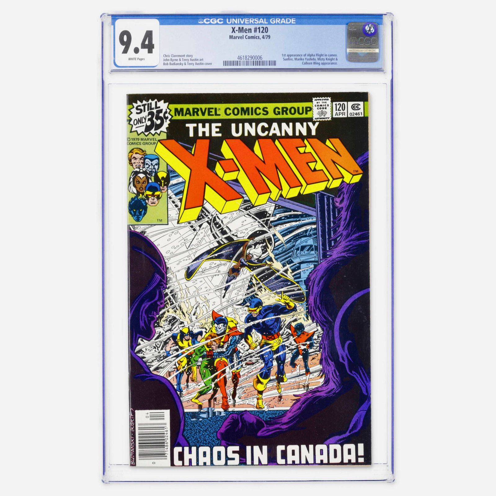 Marvel Comics X-Men #120 CGC 9.4 (1 of 2)