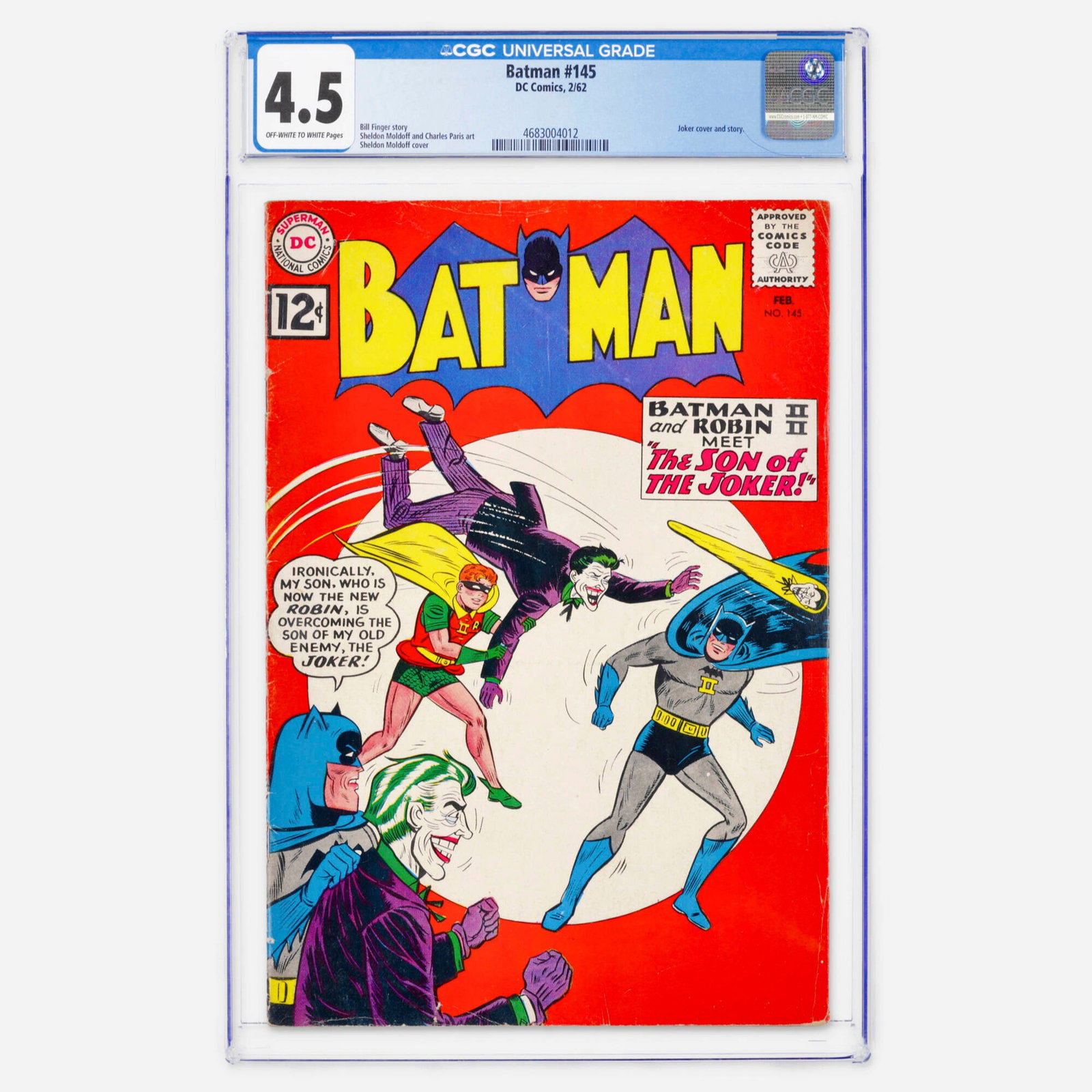 DC Comics Batman #145 CGC 4.5 (1 of 2)