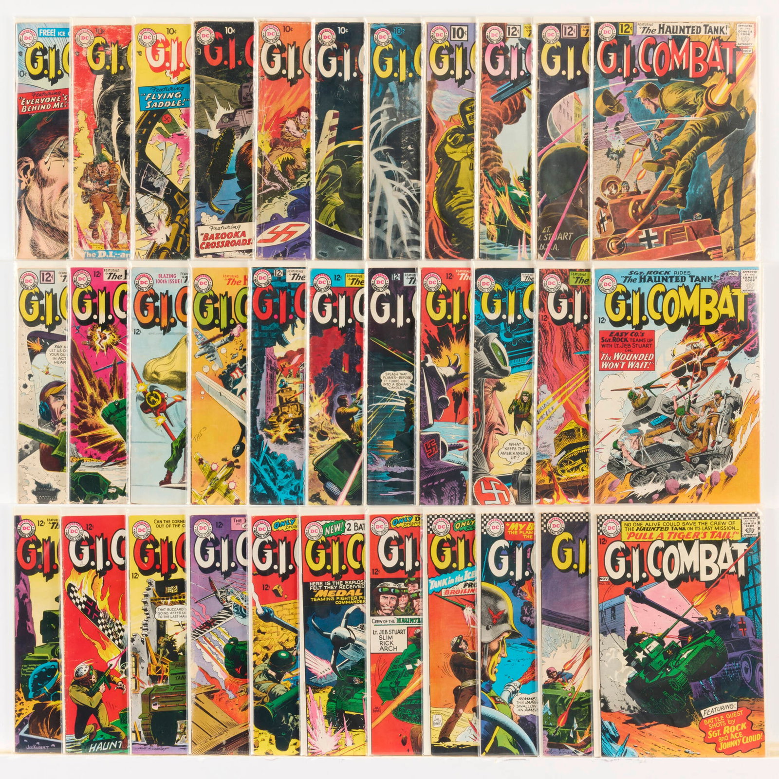 33 DC Comics G.I. Combat #53-#120 Group (1 of 1)