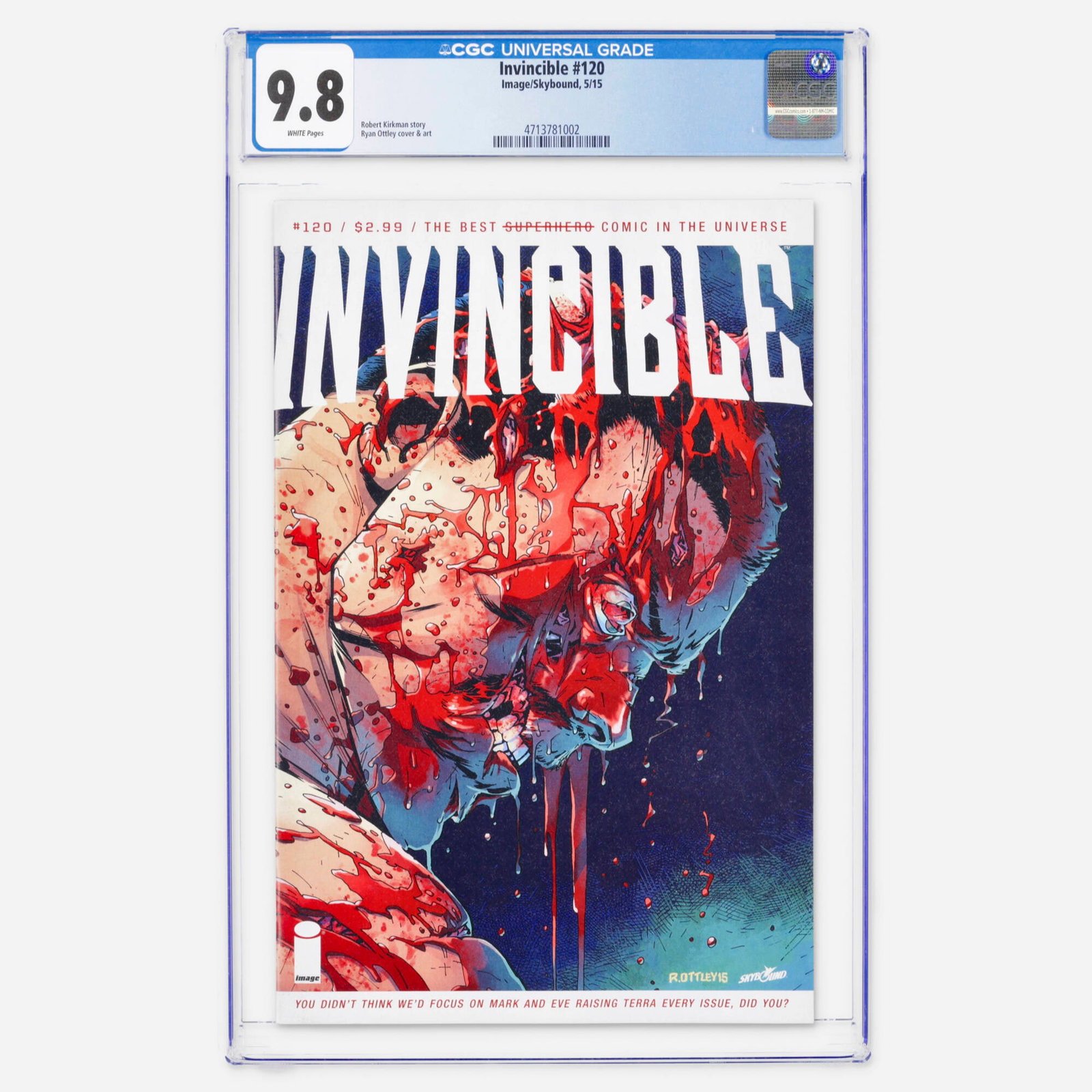 Image/Skybound Invincible #120 CGC 9.8 (1 of 2)