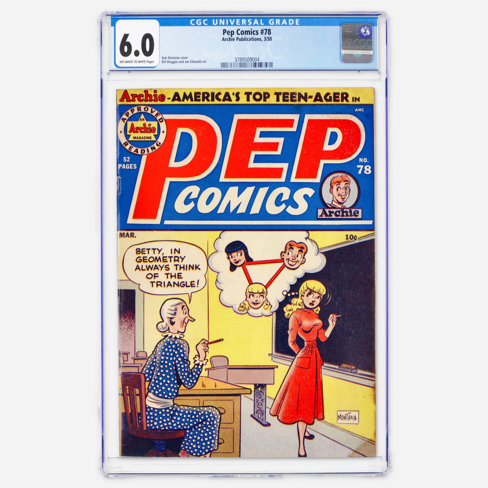 Archie Publications Pep Comics #78 CGC 6.0 (1 of 2)