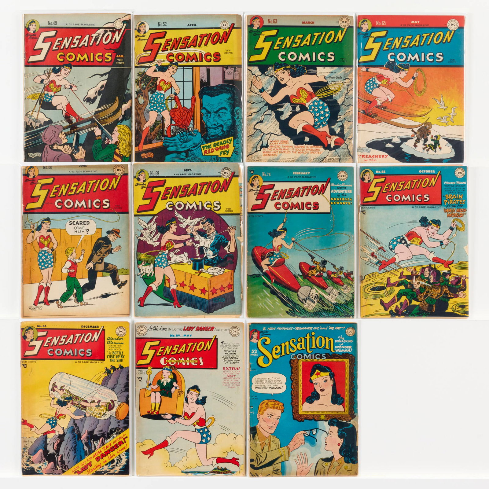 11 DC Comics Sensation #49-#95 Group (1 of 1)