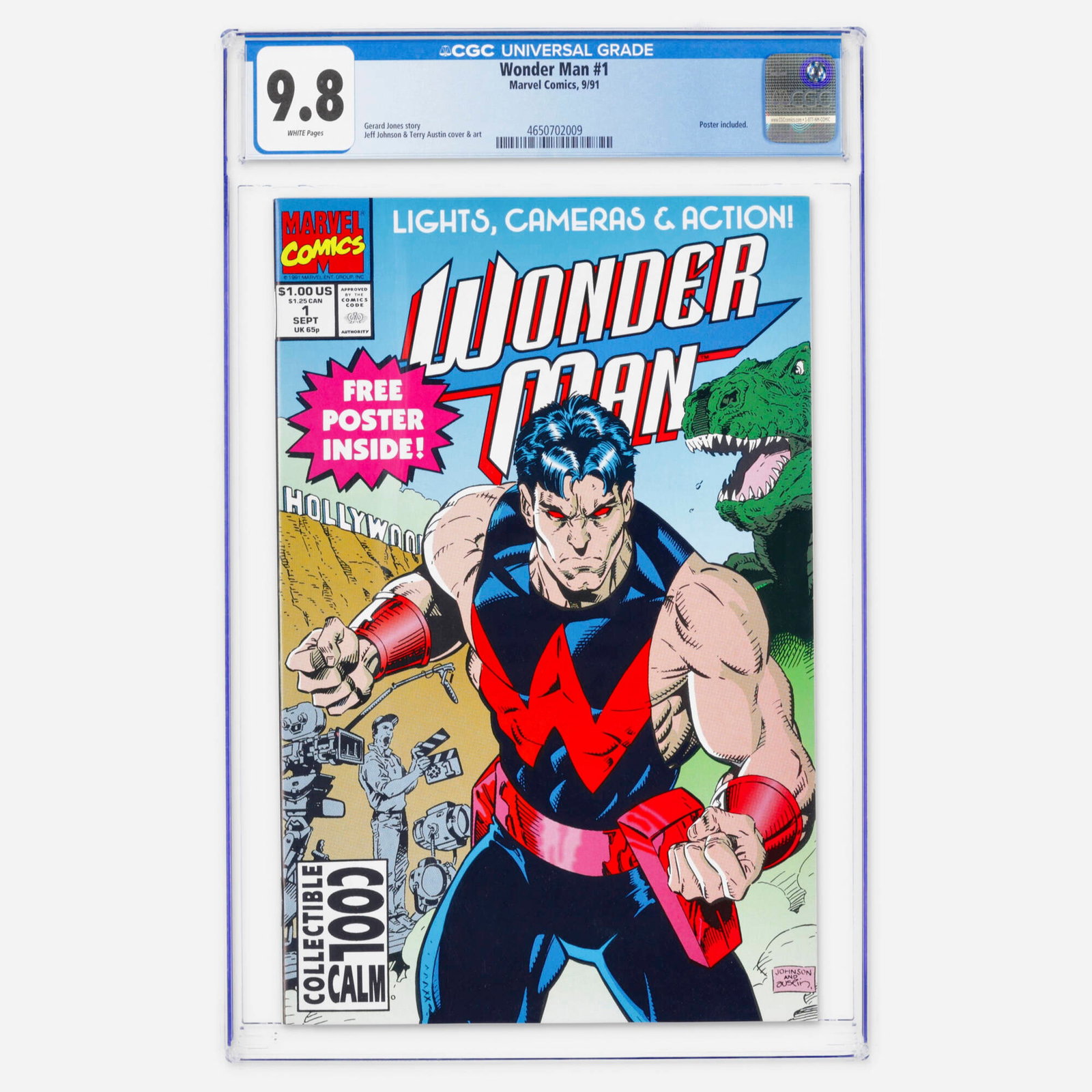 Marvel Comics Wonder Man #1 CGC 9.8 (1 of 2)