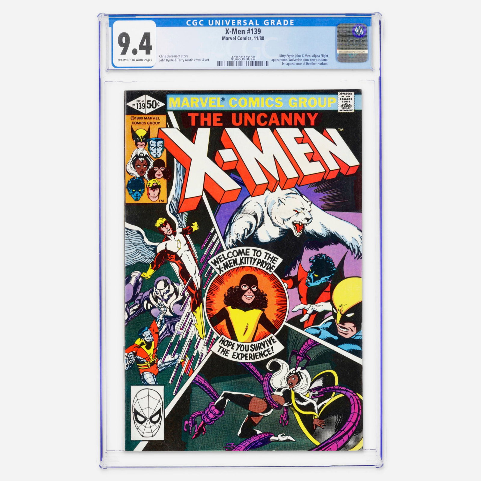 Marvel Comics X-Men #139 CGC 9.4 (1 of 2)