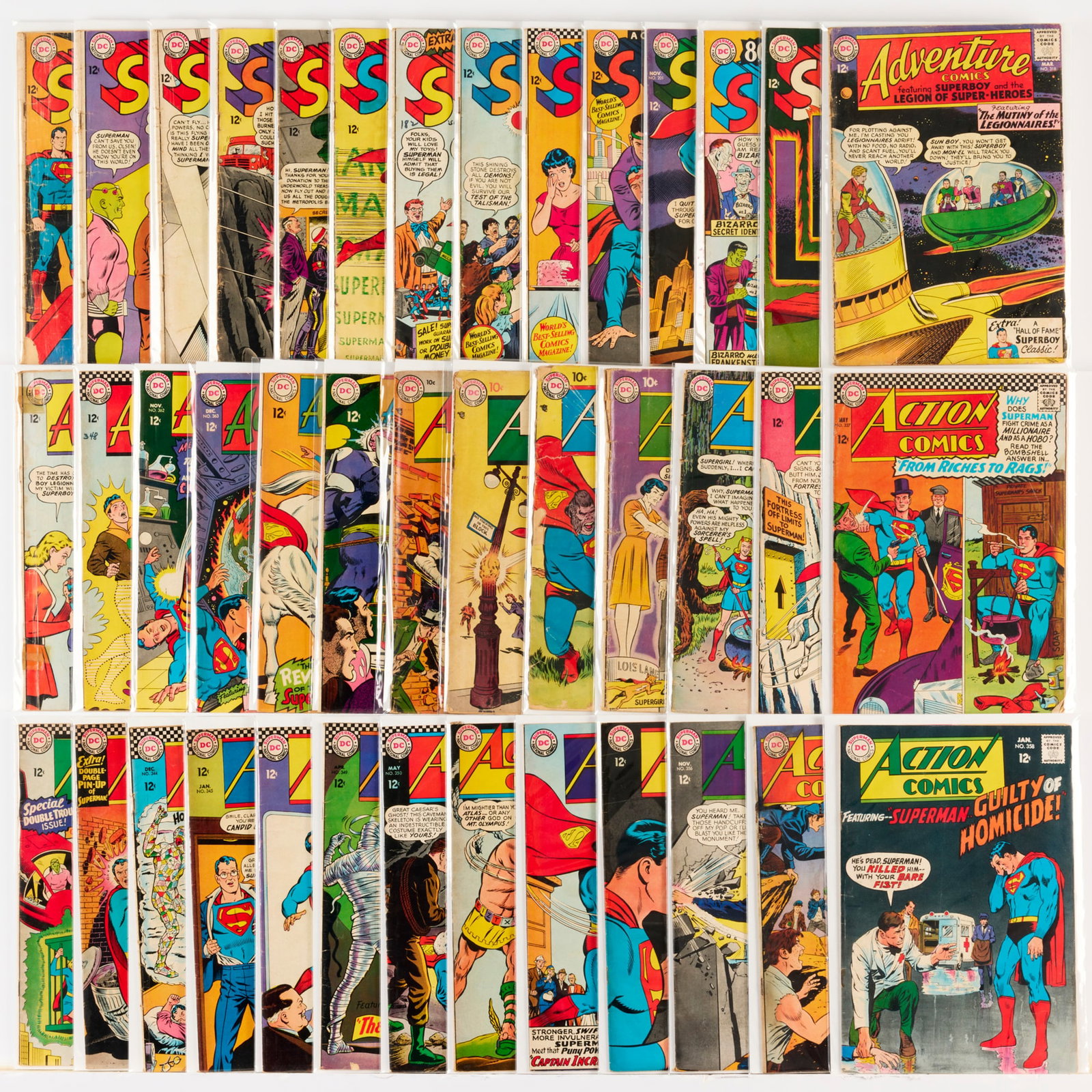 40 DC Comics Mixed Title Group (1 of 2)