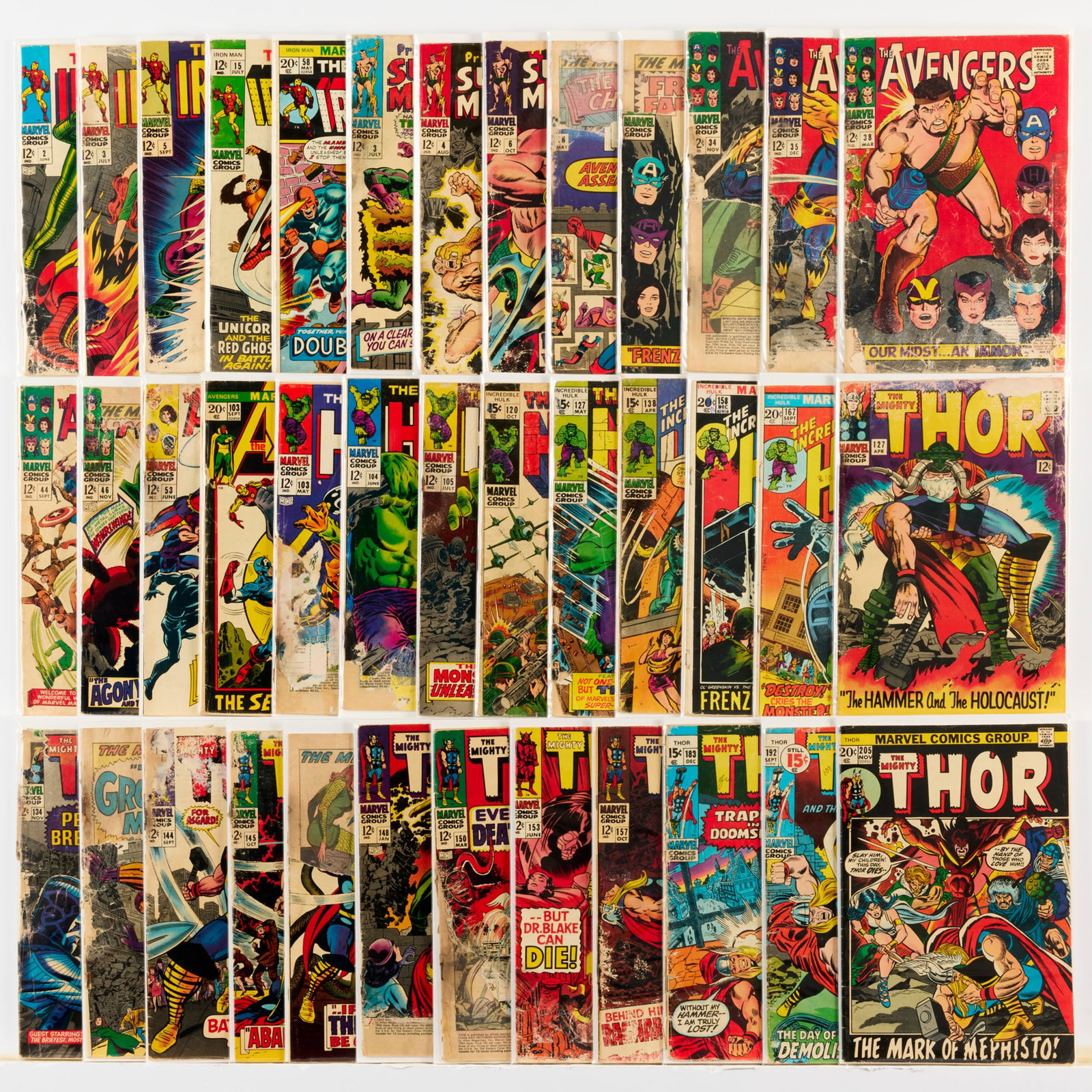 38 Marvel Comics Mixed Title Group (1 of 2)