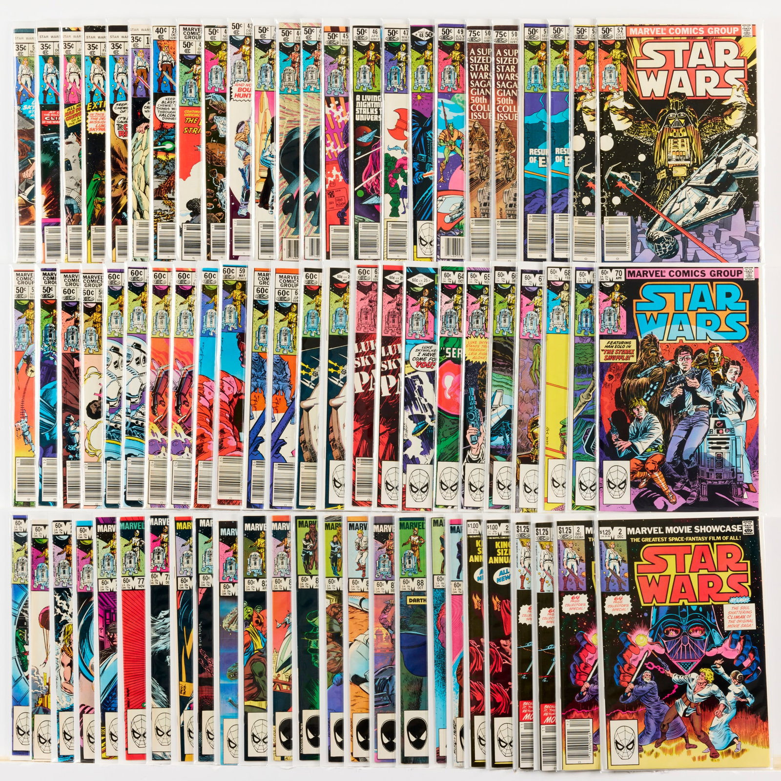 72 Marvel Comics Star Wars #5-#90 Group (1 of 1)