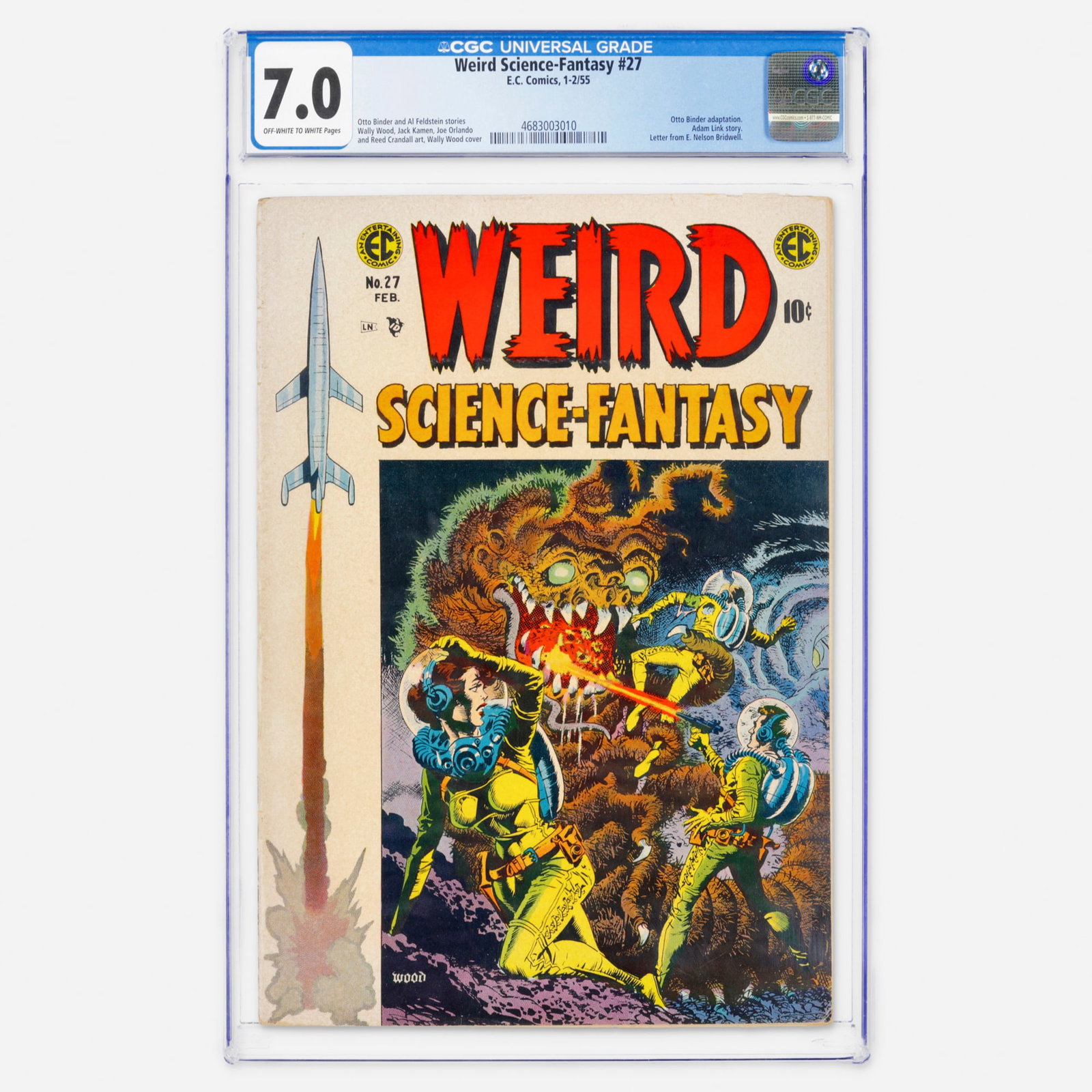 E.C. Comics Weird Science-Fantasy #27 CGC 7.0 (1 of 2)