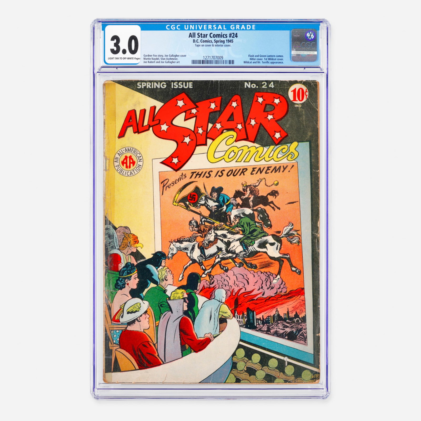 DC Comics All Star Comics #24 CGC 3.0 (1 of 2)