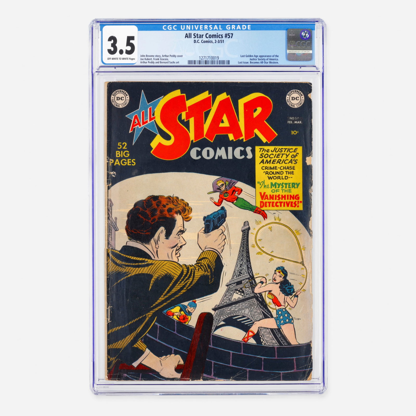 DC Comics All Star Comics #57 CGC 3.5 (1 of 2)