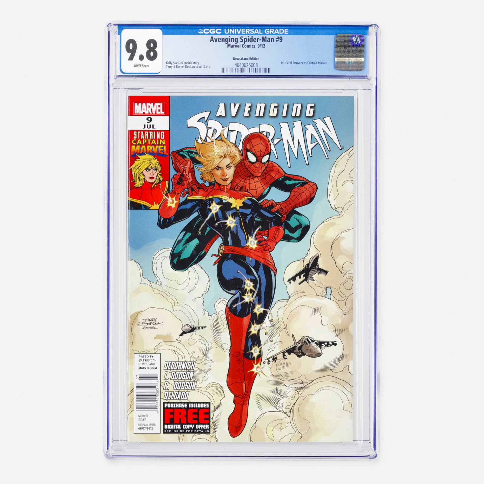 Marvel Comics Avenging Spider-Man #9 CGC 9.8 Newsstand Edition (1 of 2)