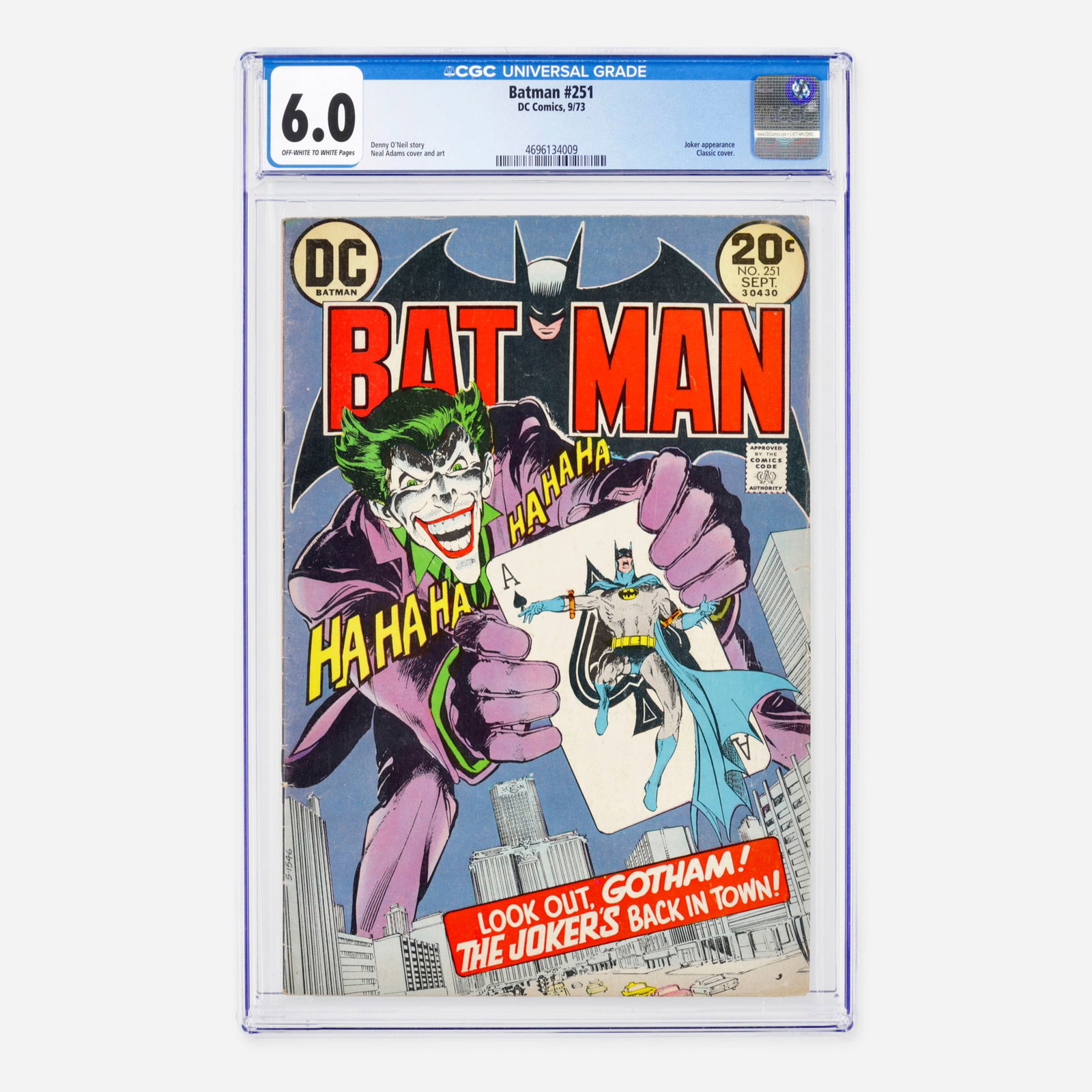 DC Comics Batman #251 CGC 6.0 (1 of 2)