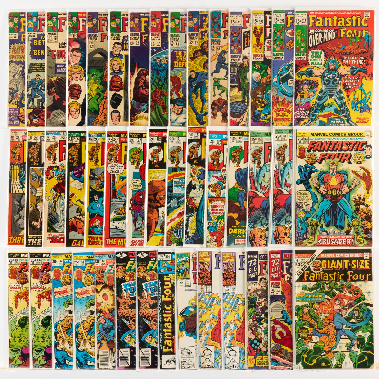 44 Marvel Comics Fantastic Four #25-#353 Group (1 of 1)