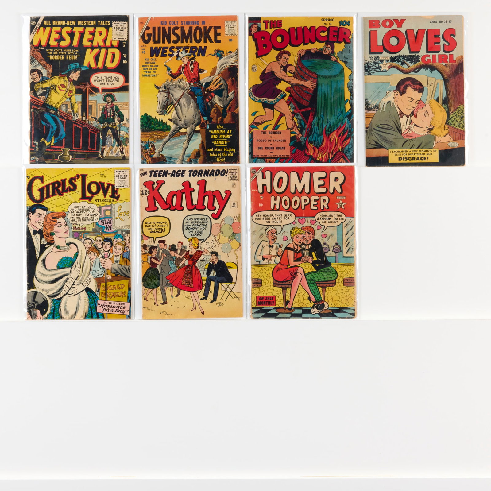 7 Golden Age Mixed Publisher Mixed Title Group (1 of 1)