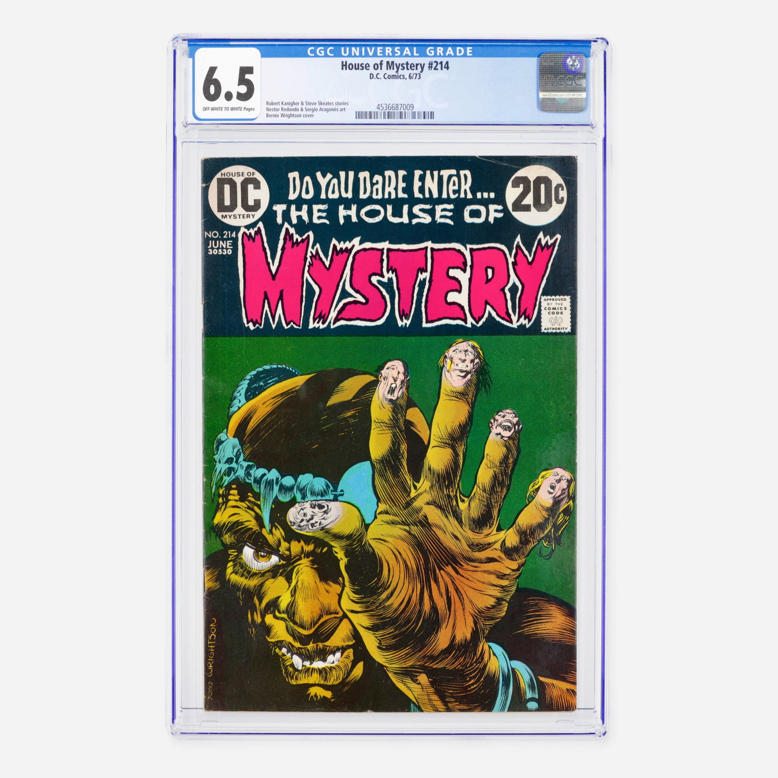 DC Comics House of Mystery #214 CGC 6.5 (1 of 2)