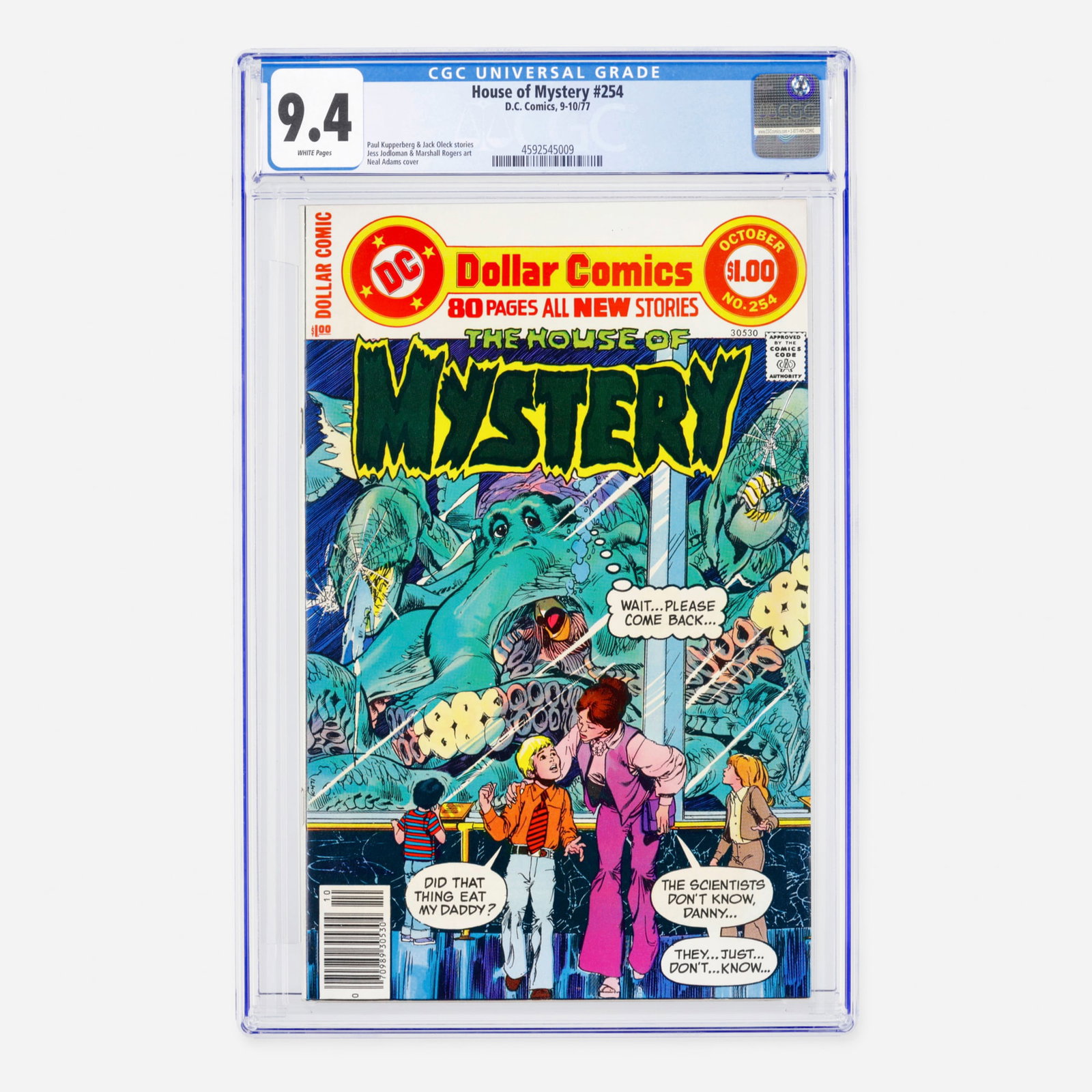 DC Comics House of Mystery #254 CGC 9.4 (1 of 2)