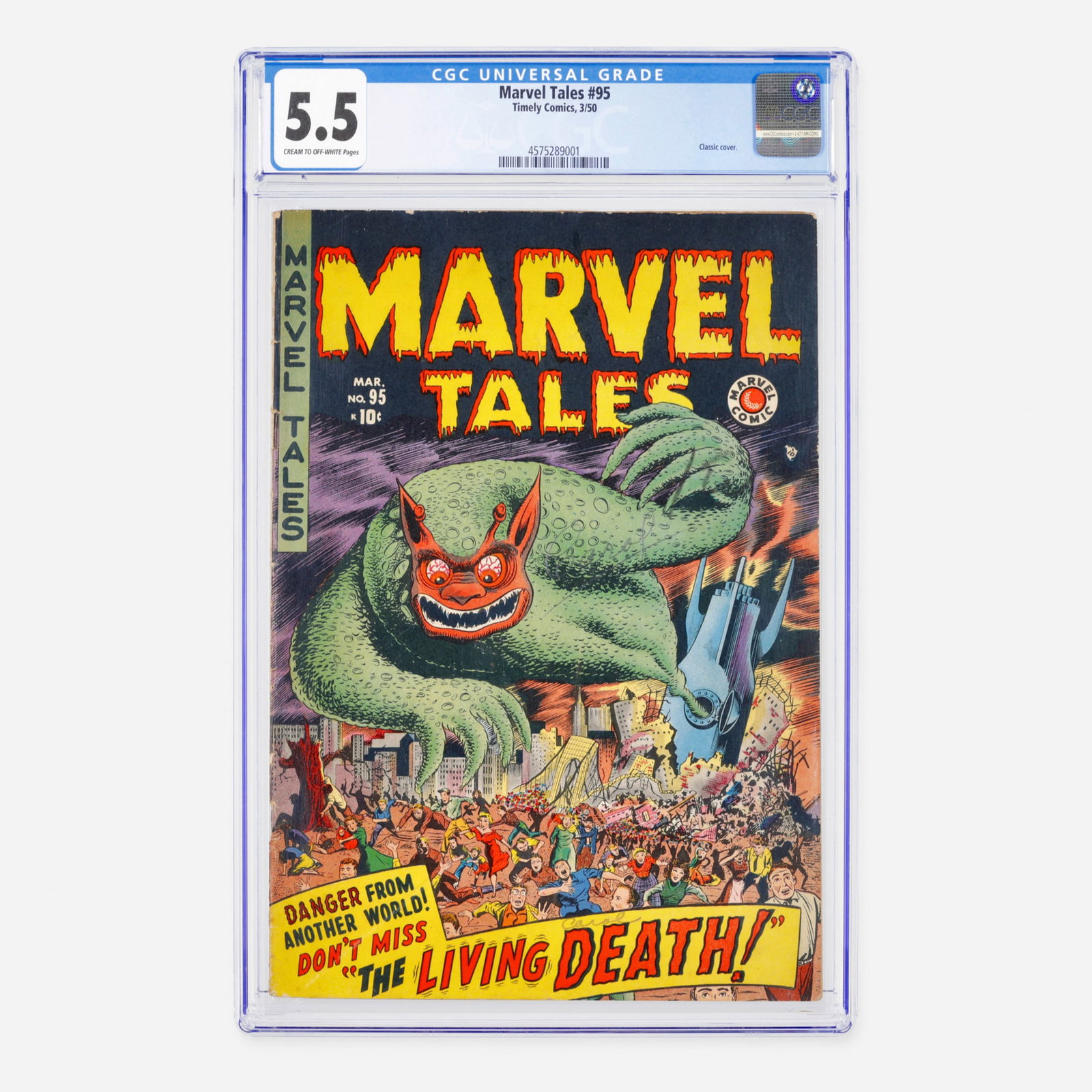 Timely Comics Marvel Tales #95 CGC 5.5 (1 of 2)