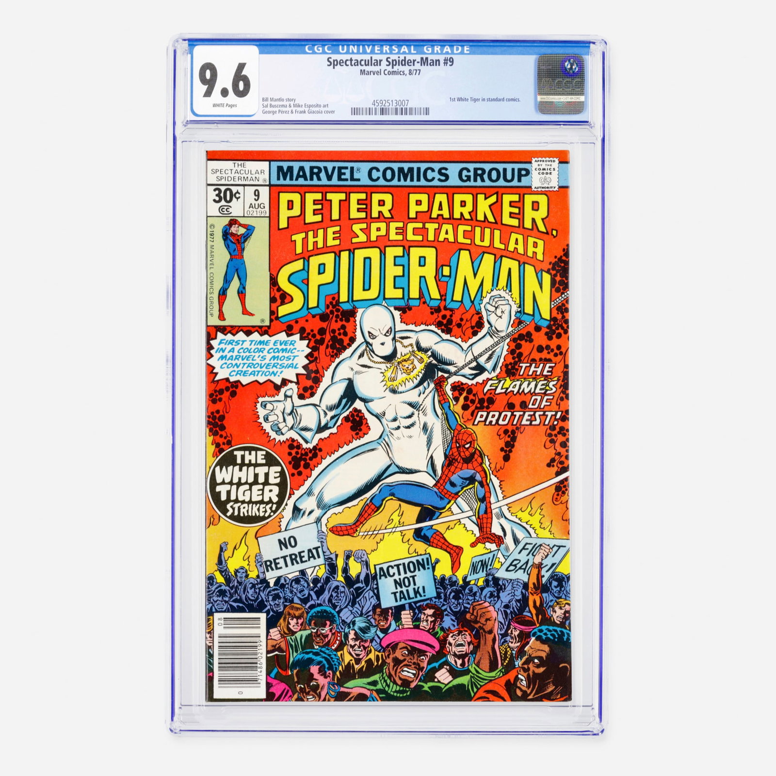 Marvel Comics Spectacular Spider-Man #9 CGC 9.6 (1 of 2)