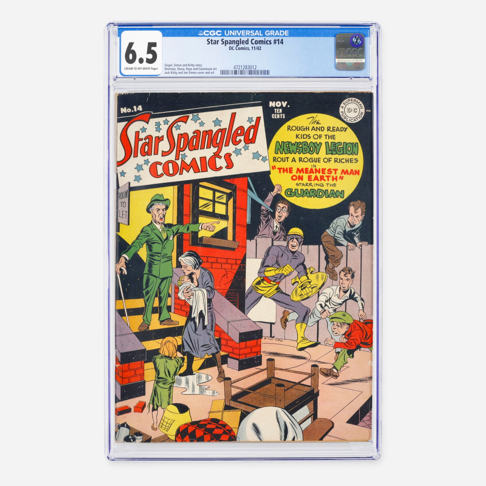 DC Comics Star Spangled Comics #14 CGC 6.5 (1 of 2)
